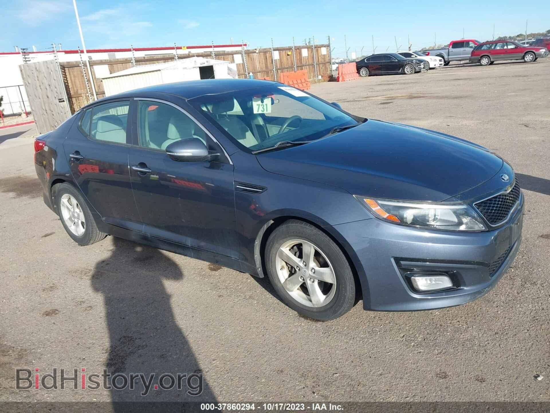 Фотография KNAGM4A77F5568292 - KIA OPTIMA 2015