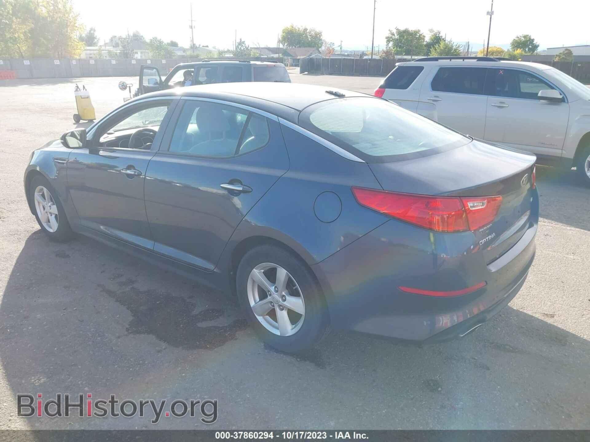 2015 KIA OPTIMA - VIN: KNAGM4A77F5568292 - Фото 3