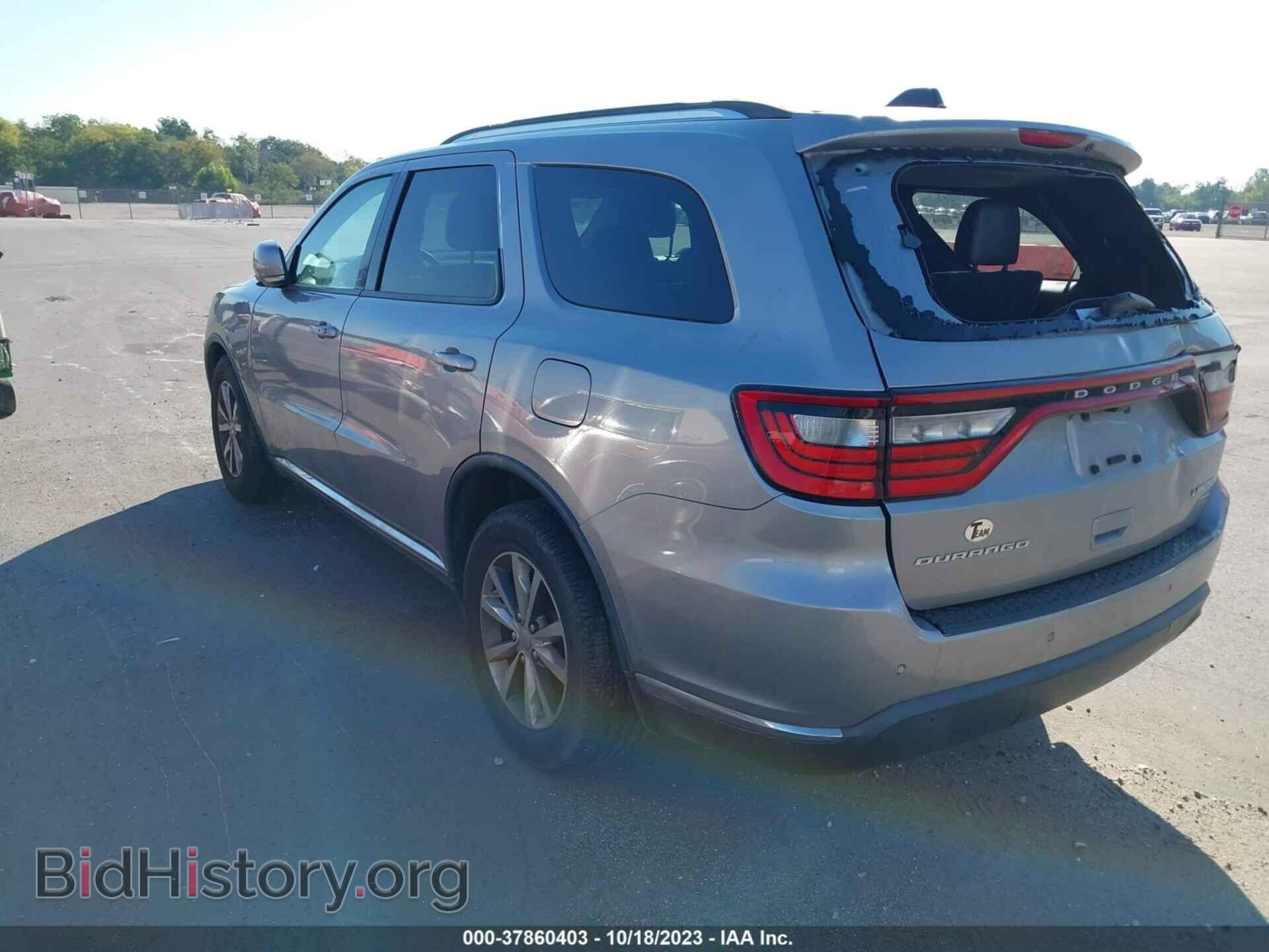 2015 DODGE DURANGO - VIN: 1C4RDHDG2FC244662 - Photo 3