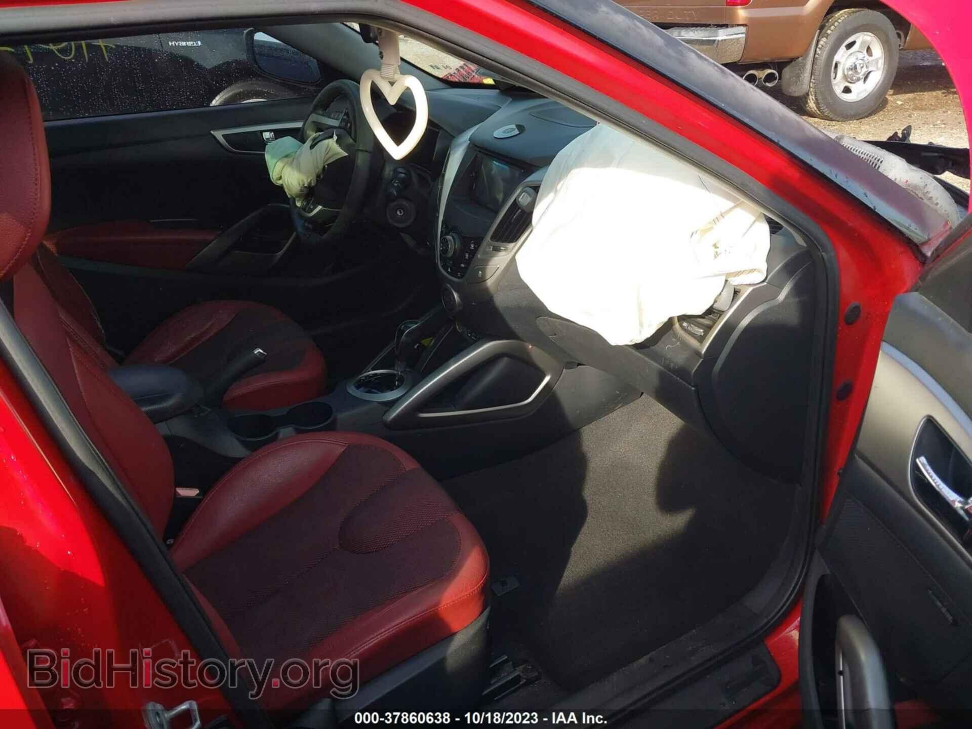 2012 HYUNDAI VELOSTER - VIN: KMHTC6AD8CU078916 - Фото 5