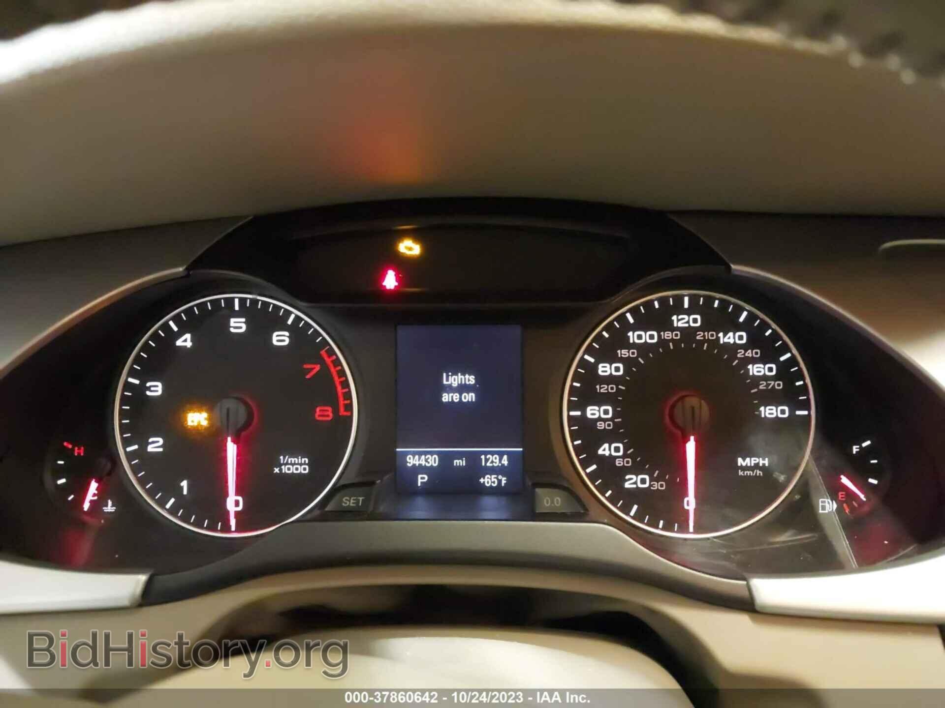 2009 AUDI A4 - VIN: WAUGF78K69A125326 - Фото 7