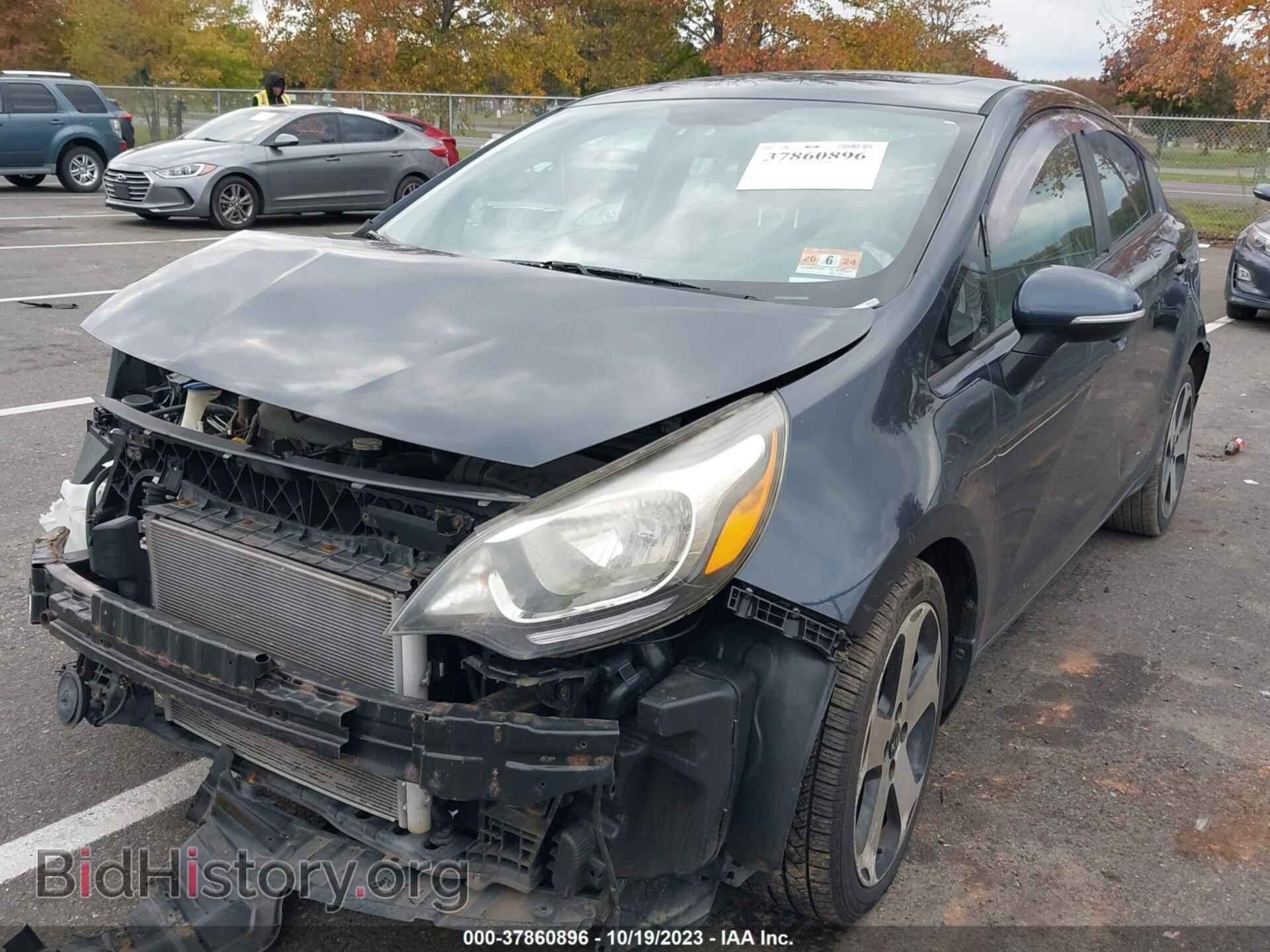 2013 KIA RIO - VIN: KNADN4A35D6150690 - Фото 2