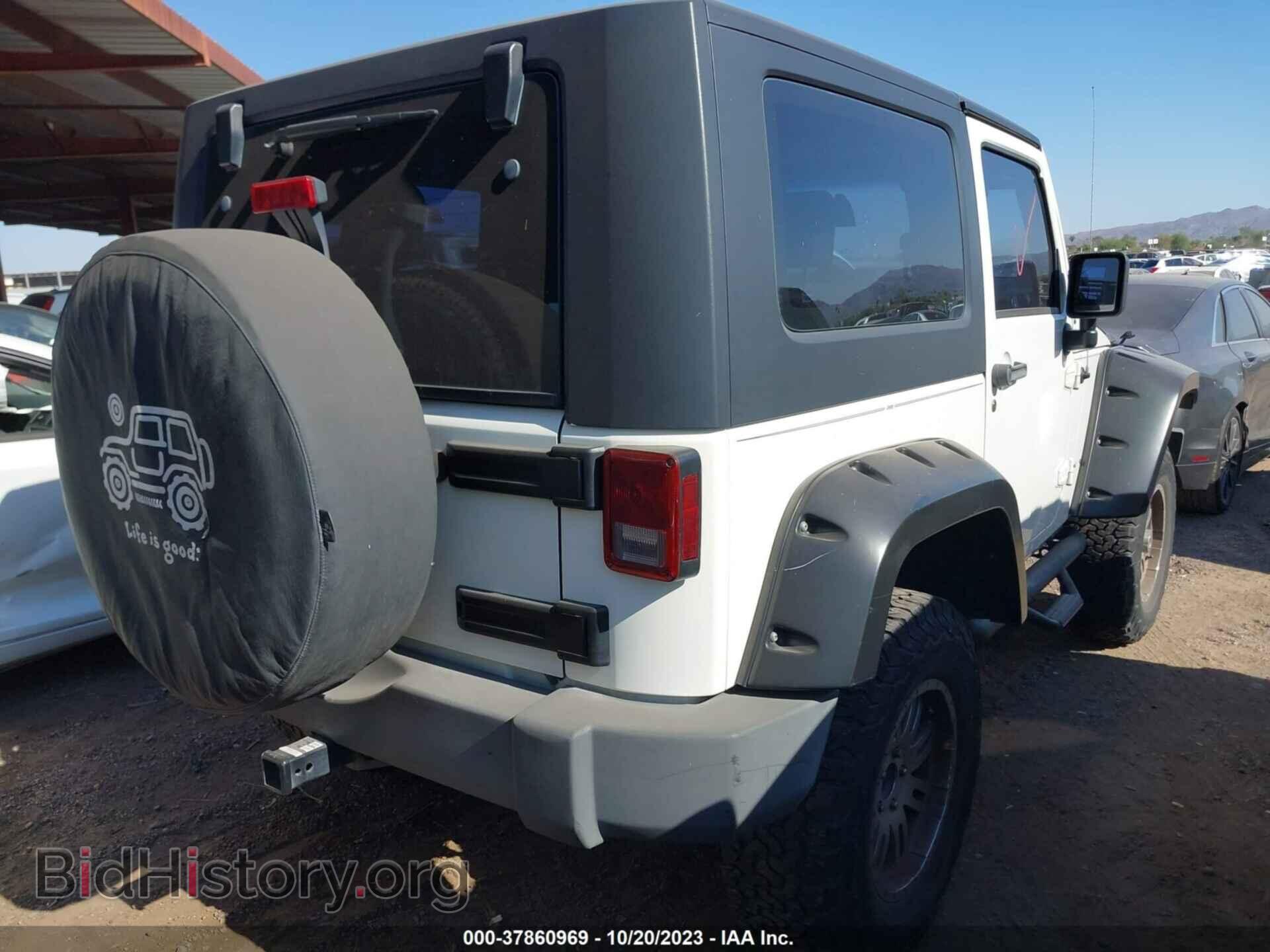 2008 JEEP WRANGLER - VIN: 1J4FA24158L584809 - Фото 4