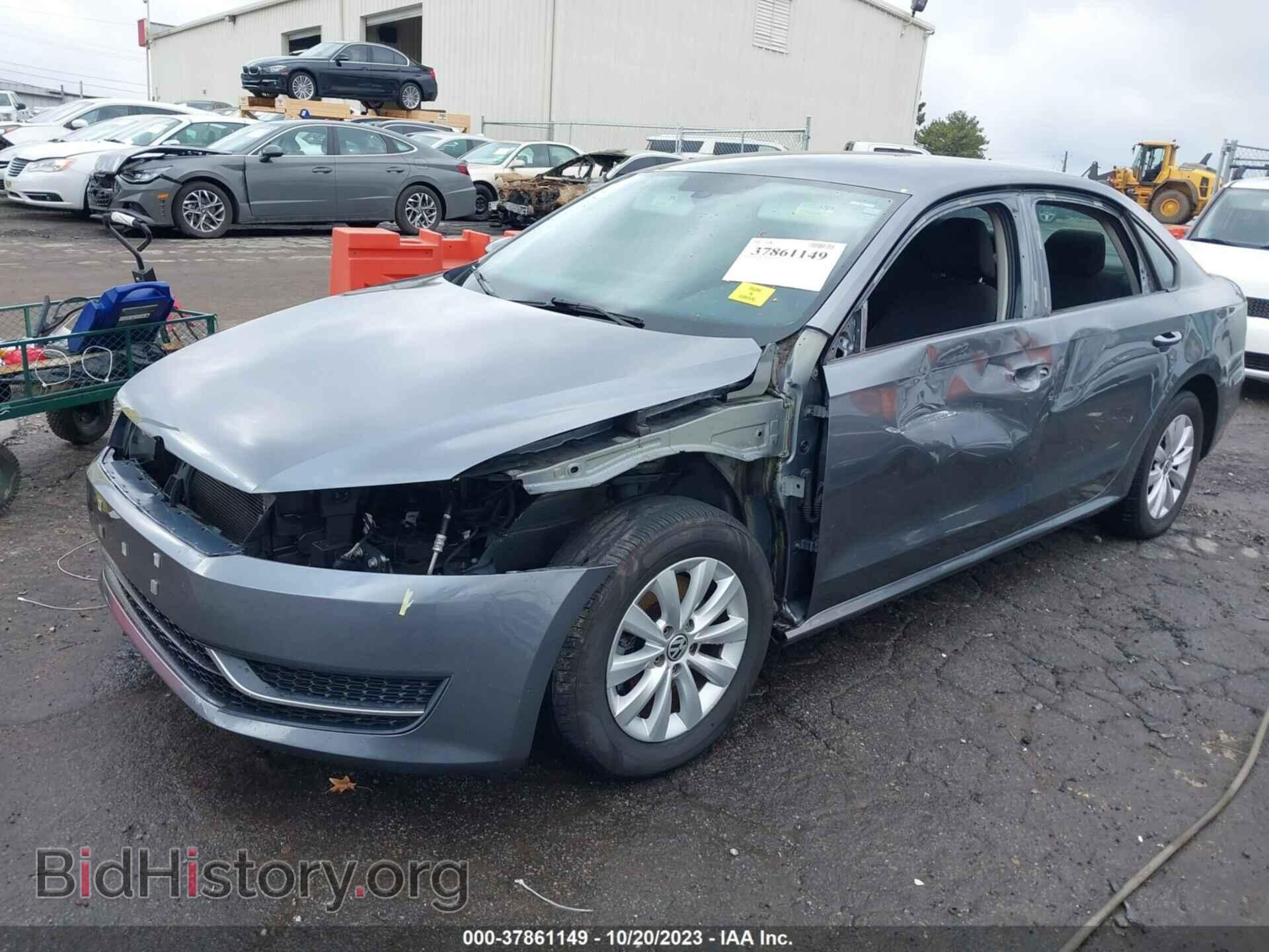2012 VOLKSWAGEN PASSAT - VIN: 1VWAP7A39CC059677 - Фото 2