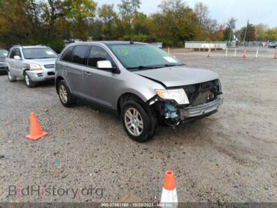 2008 Ford EDGE SEL, silver — VIN 2FMDK38C68BB08186, IAAI