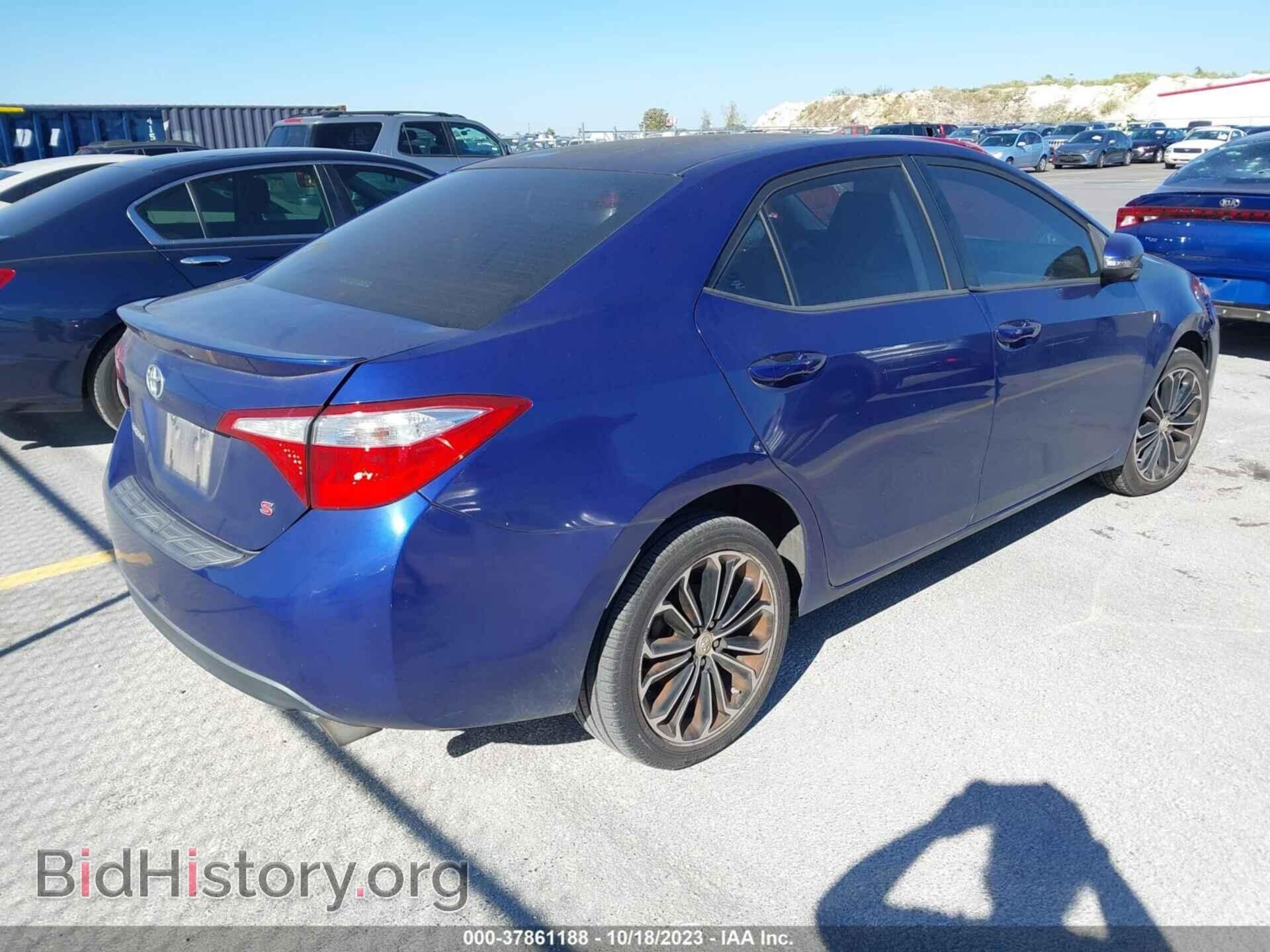 2014 TOYOTA COROLLA - VIN: 2T1BURHE7EC072425 - Фото 4