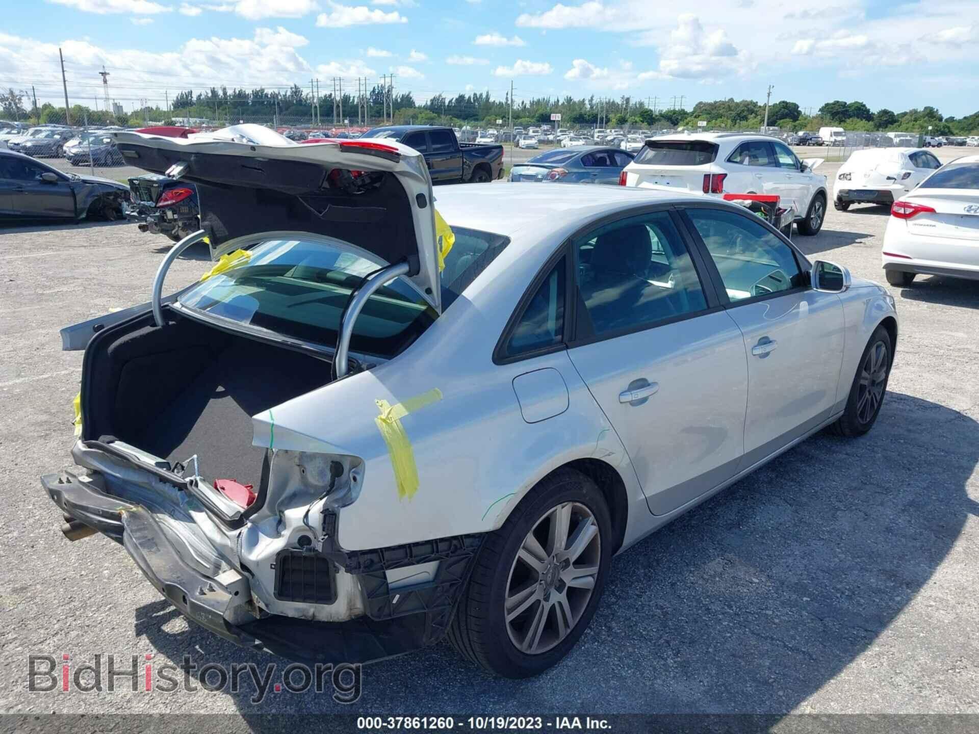 2010 AUDI A4 - VIN: WAUAFAFL4AN037628 - Фото 4