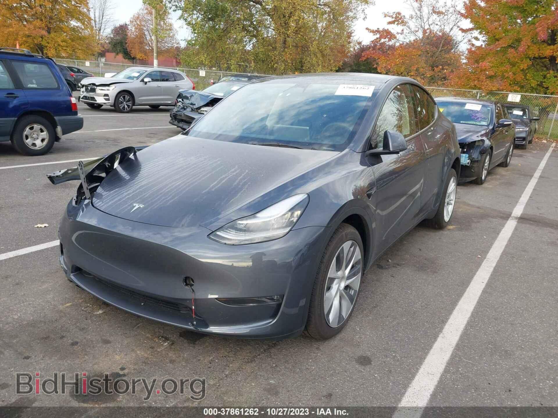 2023 TESLA MODEL Y - VIN: 7SAYGDEE2PA119190 - Фото 2
