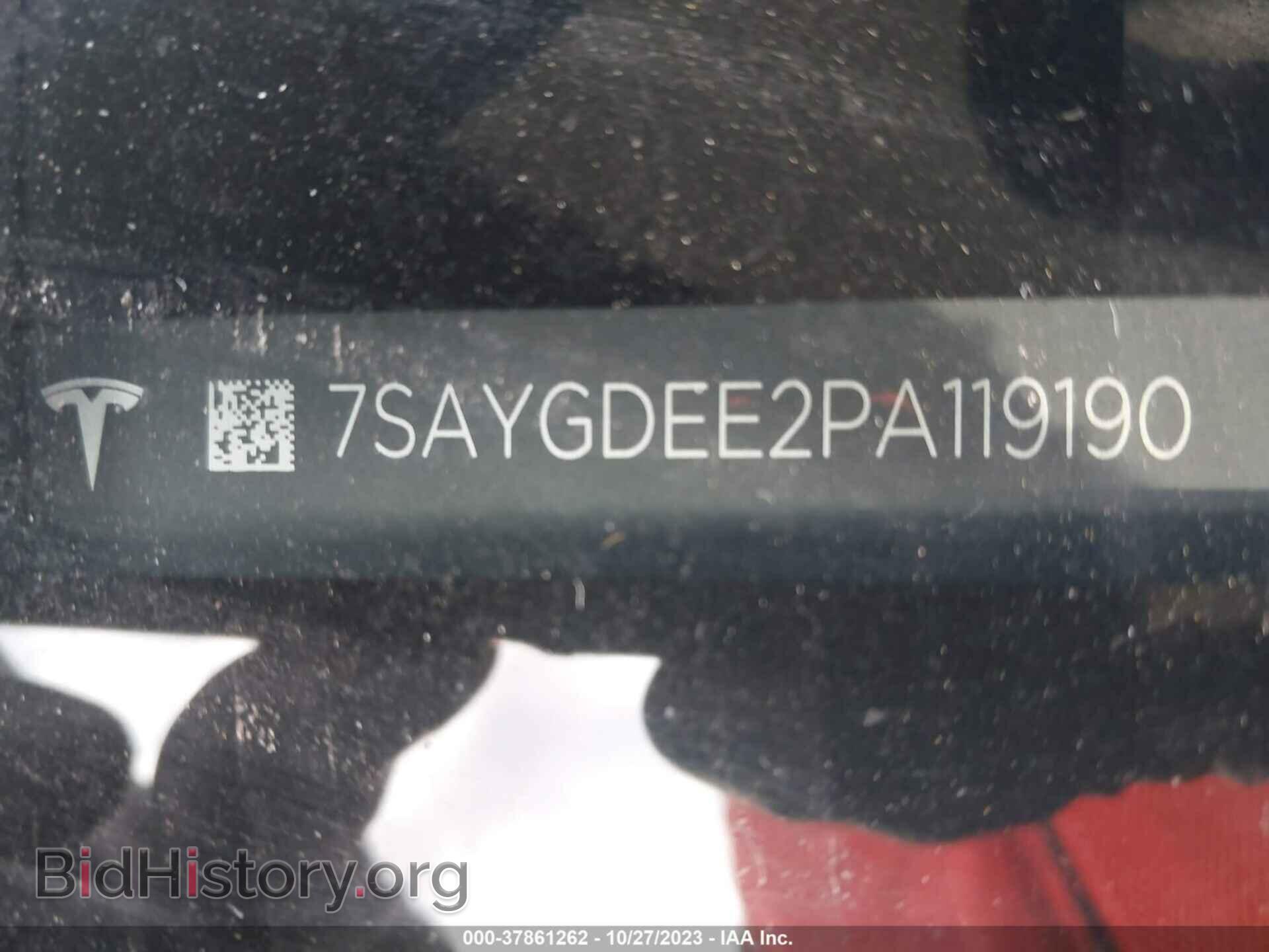 2023 TESLA MODEL Y - VIN: 7SAYGDEE2PA119190 - Фото 9