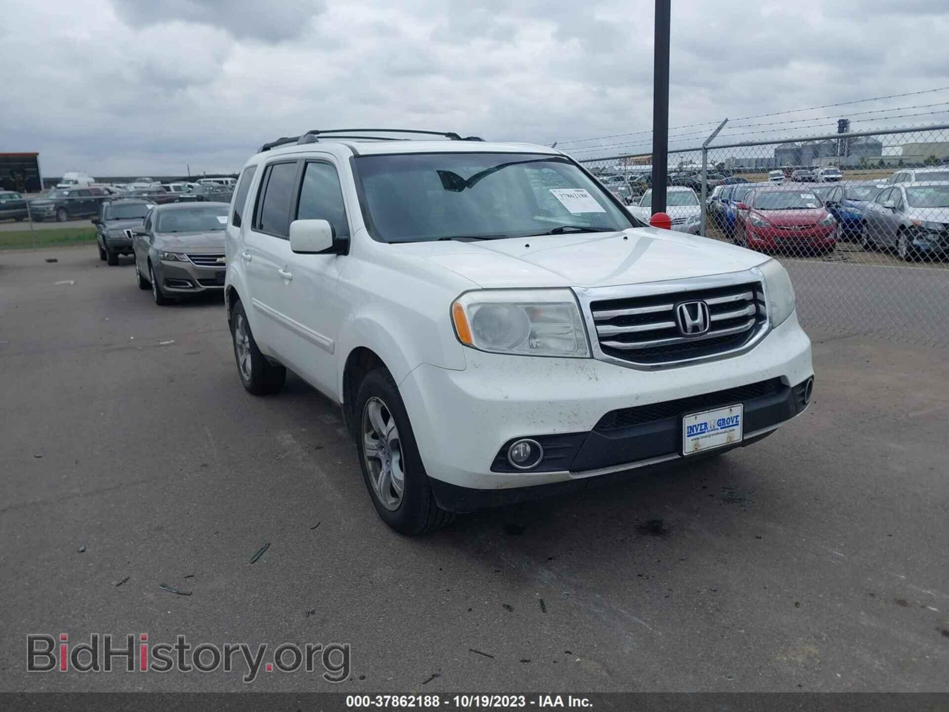 Фотография 5FNYF4H61CB046511 - HONDA PILOT 2012
