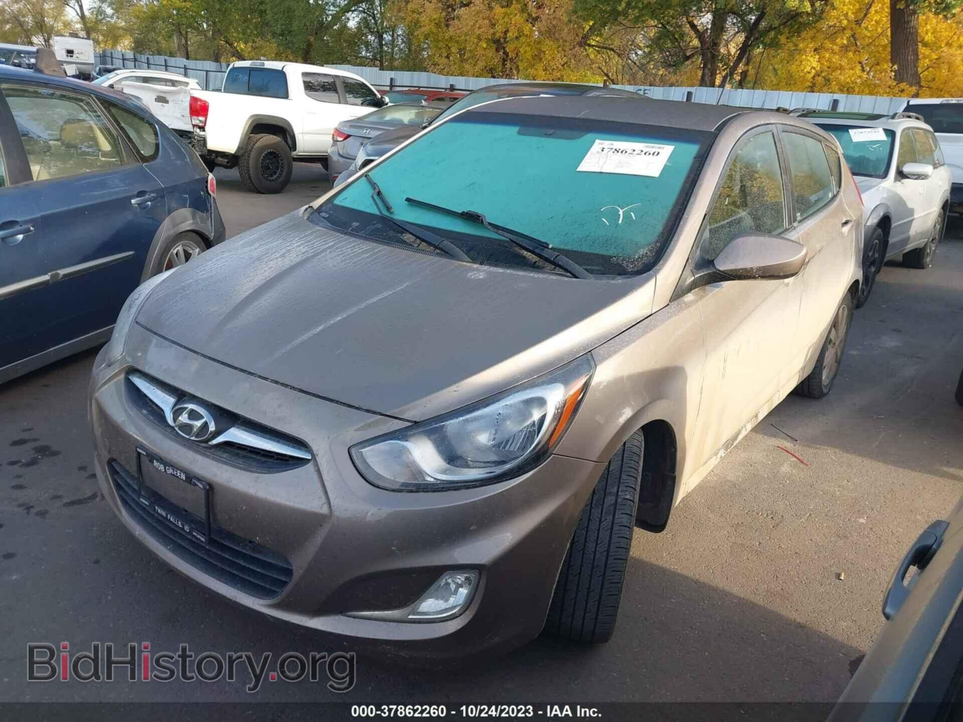 2012 HYUNDAI ACCENT - VIN: KMHCU5AE6CU053240 - Фото 2
