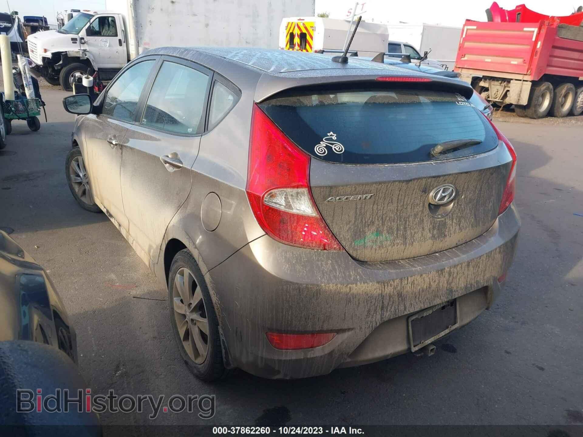2012 HYUNDAI ACCENT - VIN: KMHCU5AE6CU053240 - Фото 3