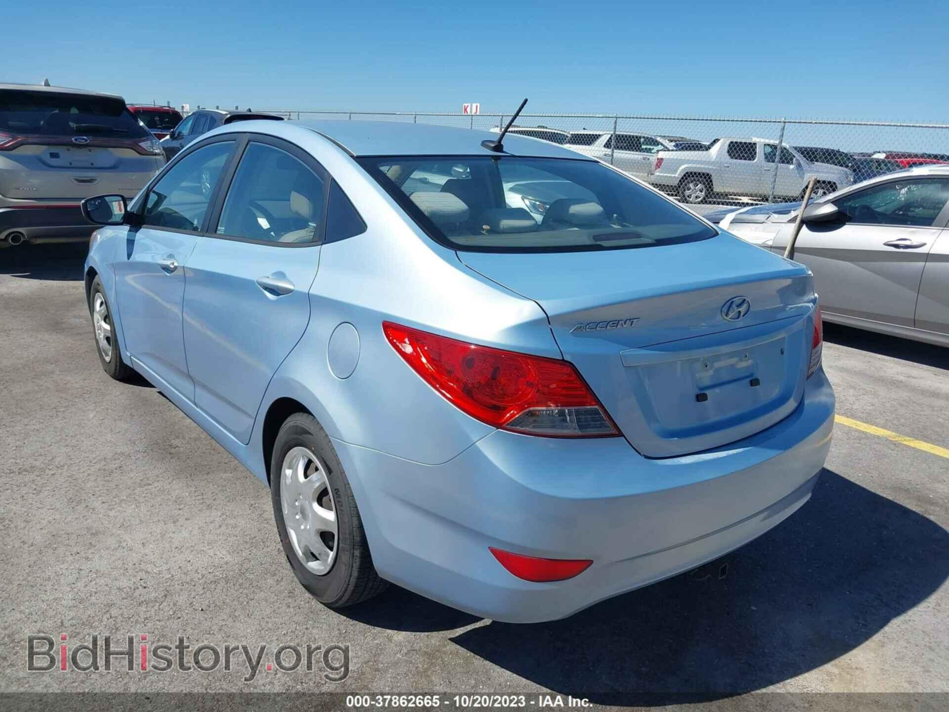 2014 HYUNDAI ACCENT - VIN: KMHCT4AE0EU636807 - Фото 3