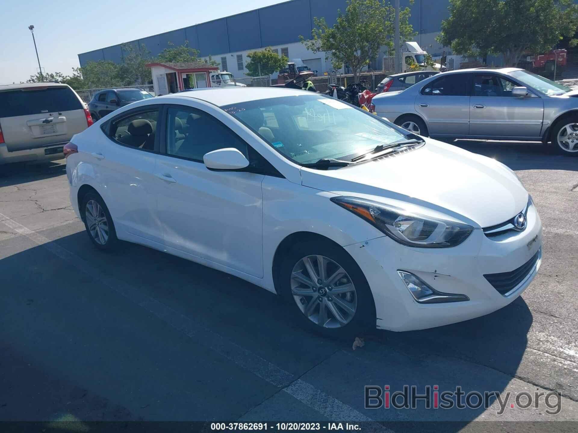 Фотография 5NPDH4AE2GH724975 - HYUNDAI ELANTRA 2016