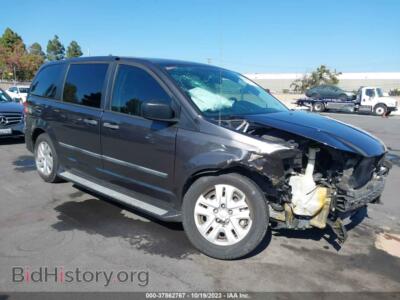 2016 Dodge GRAND CARAVAN American Value PKG, gray — VIN 2C4RDGBG4GR341867, IAAI