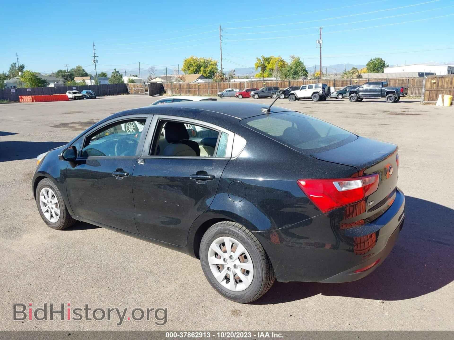 2013 KIA RIO - VIN: KNADM4A30D6272084 - Фото 3