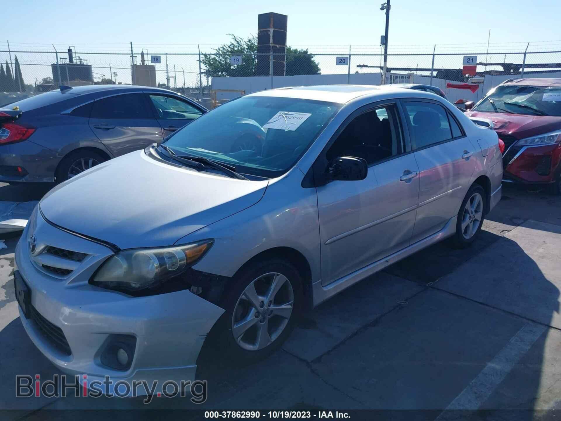 2012 TOYOTA COROLLA - VIN: 5YFBU4EE4CP072449 - Фото 2