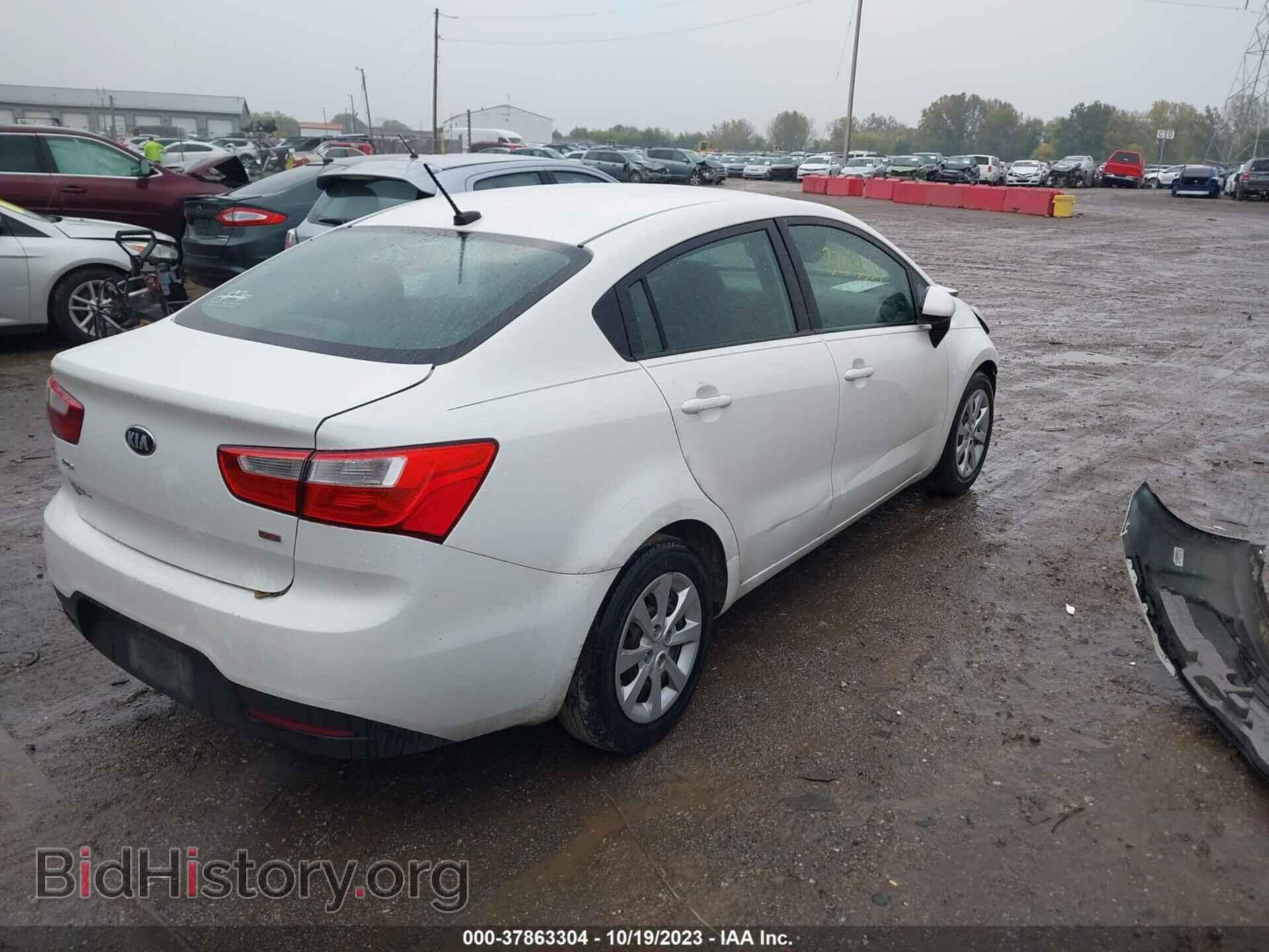 2014 KIA RIO - VIN: KNADM4A38E6330721 - Фото 4