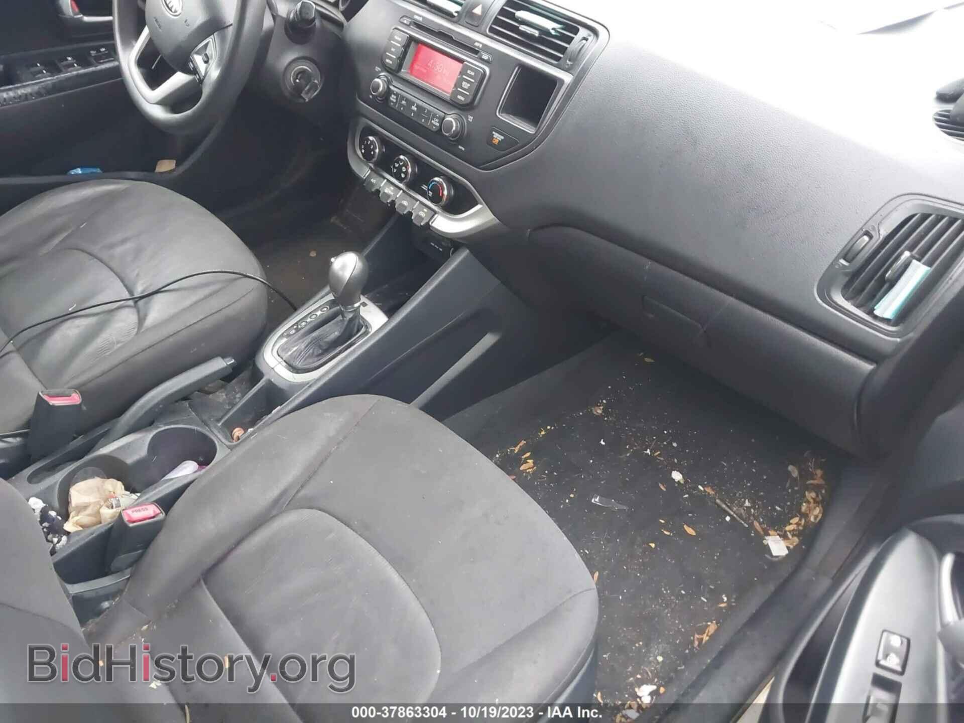 2014 KIA RIO - VIN: KNADM4A38E6330721 - Фото 5