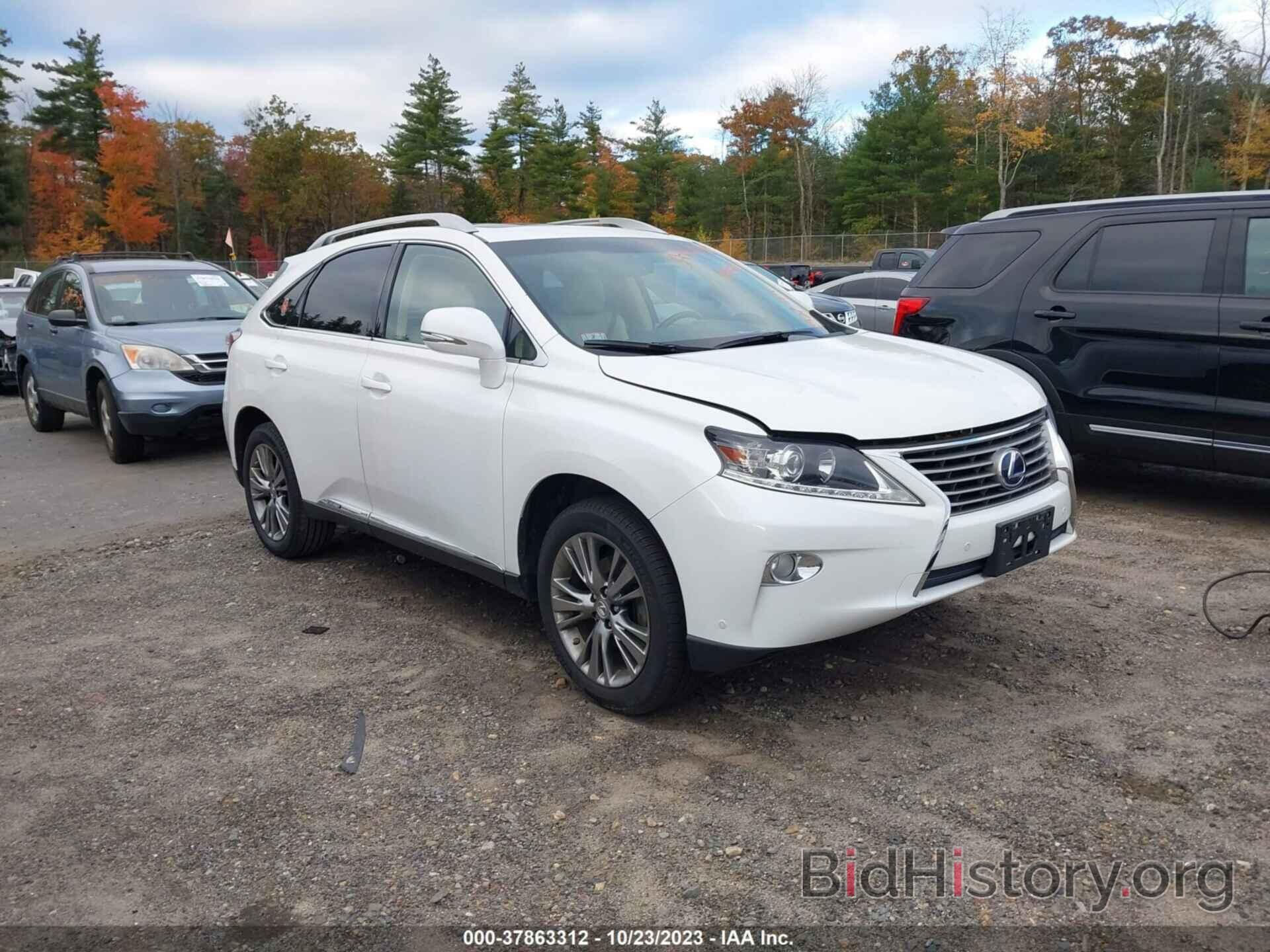 Photo JTJBC1BA1D2058380 - LEXUS RX 450H 2013