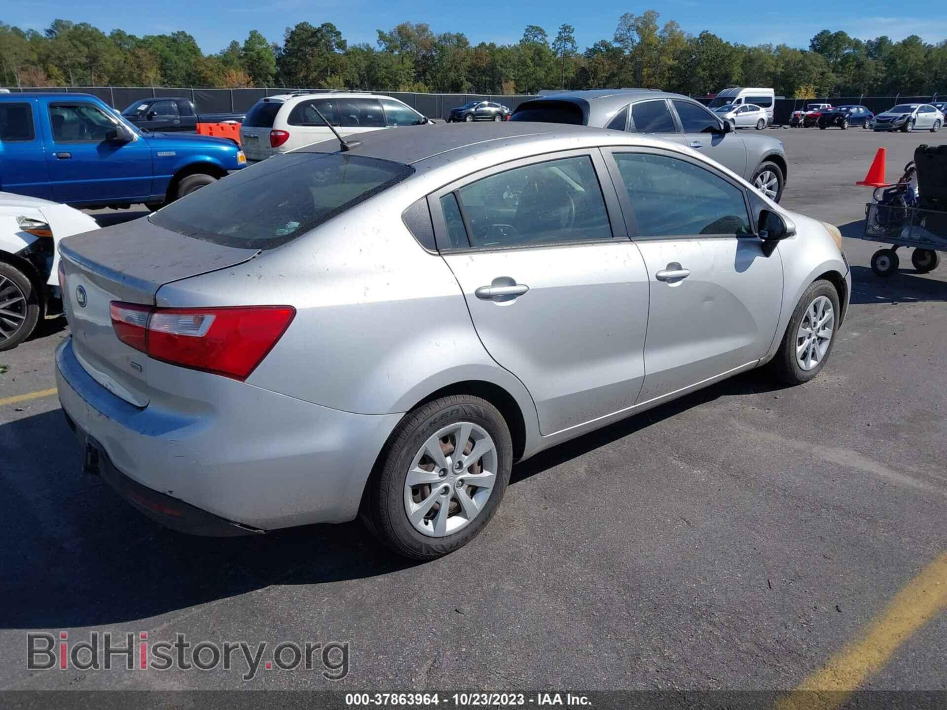2013 KIA RIO - VIN: KNADM4A35D6209854 - Фото 4