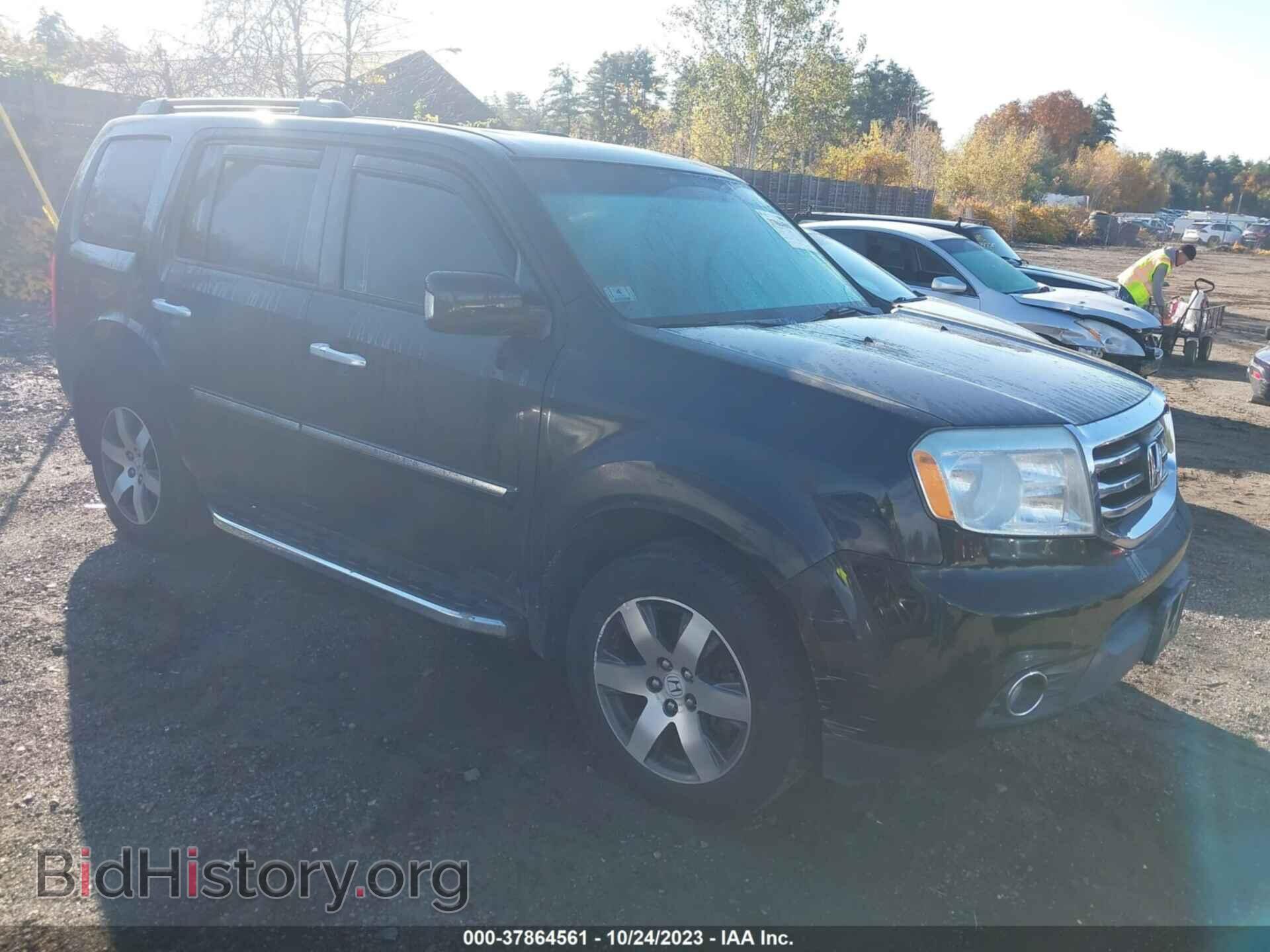 Фотография 5FNYF4H90CB061902 - HONDA PILOT 2012