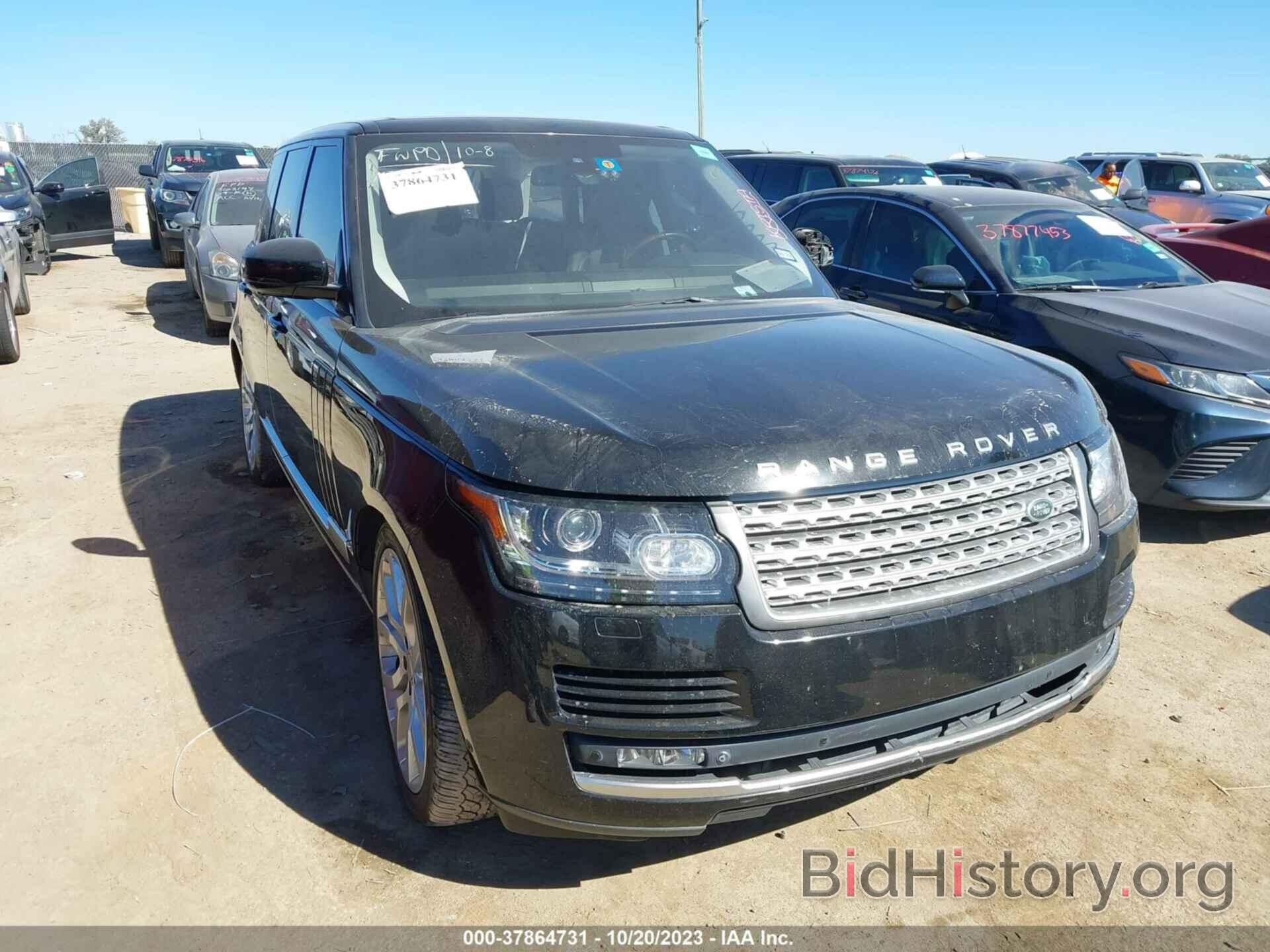 Photo SALGS2TF2FA239811 - LAND ROVER RANGE ROVER 2015