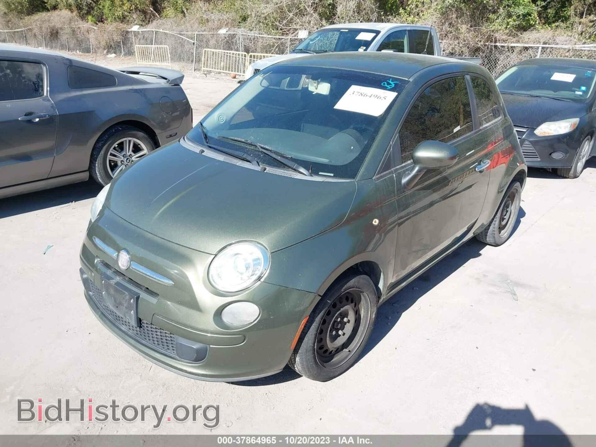 2012 FIAT 500 - VIN: 3C3CFFAR1CT343892 - Photo 2