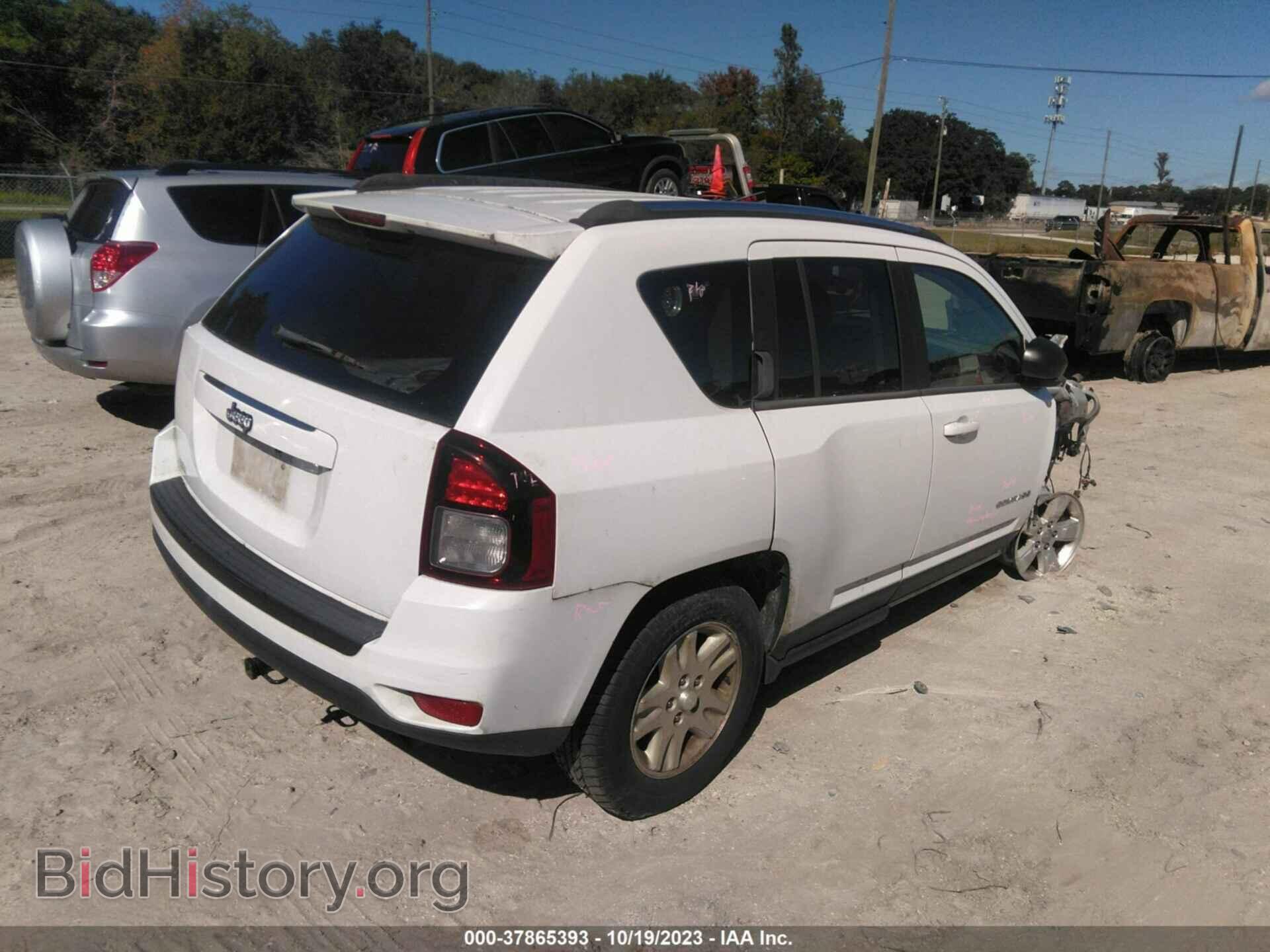 2014 JEEP COMPASS - VIN: 1C4NJCBA7ED545333 - Фото 4