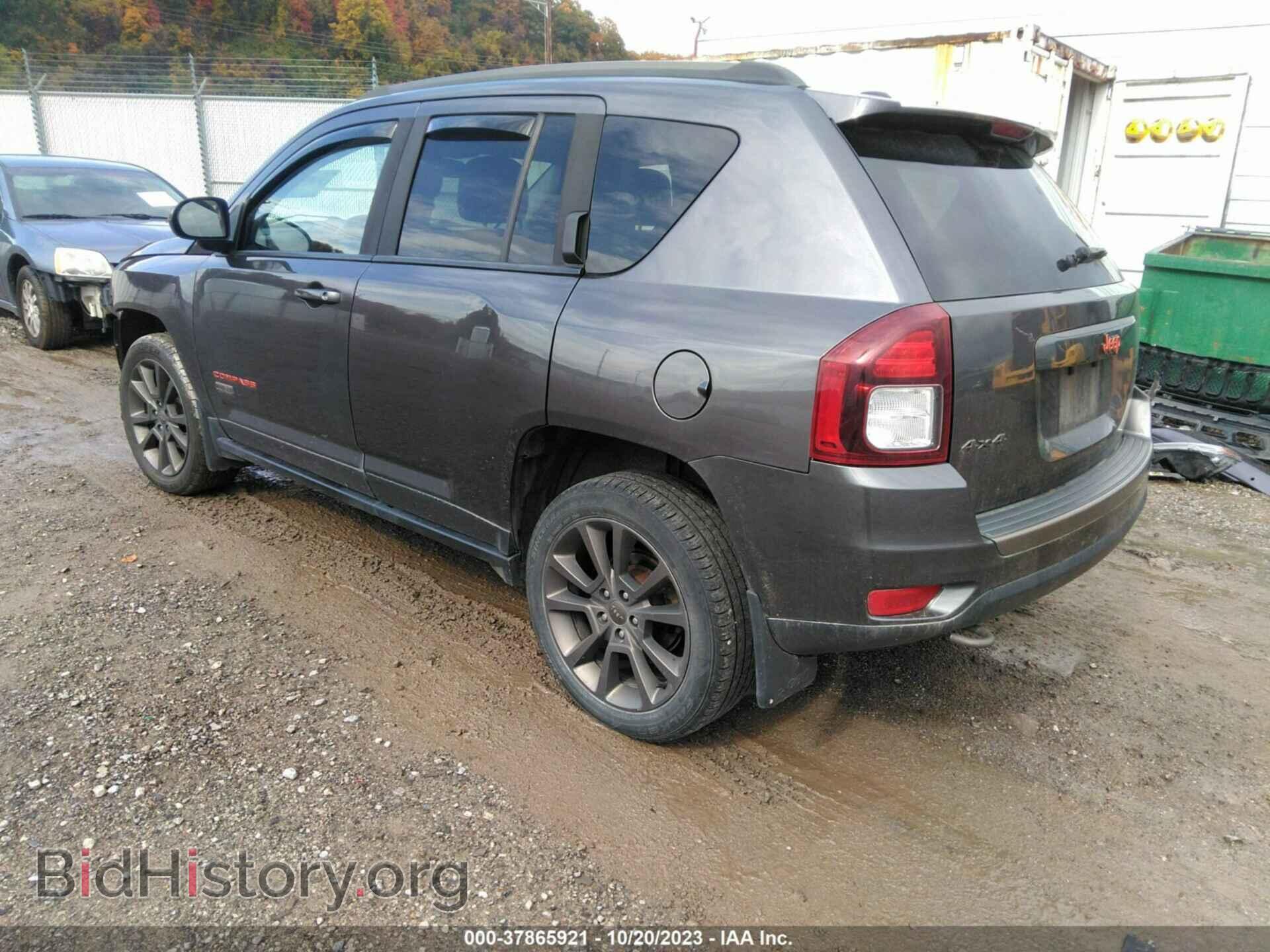 2016 JEEP COMPASS - VIN: 1C4NJDBBXGD707604 - Фото 3
