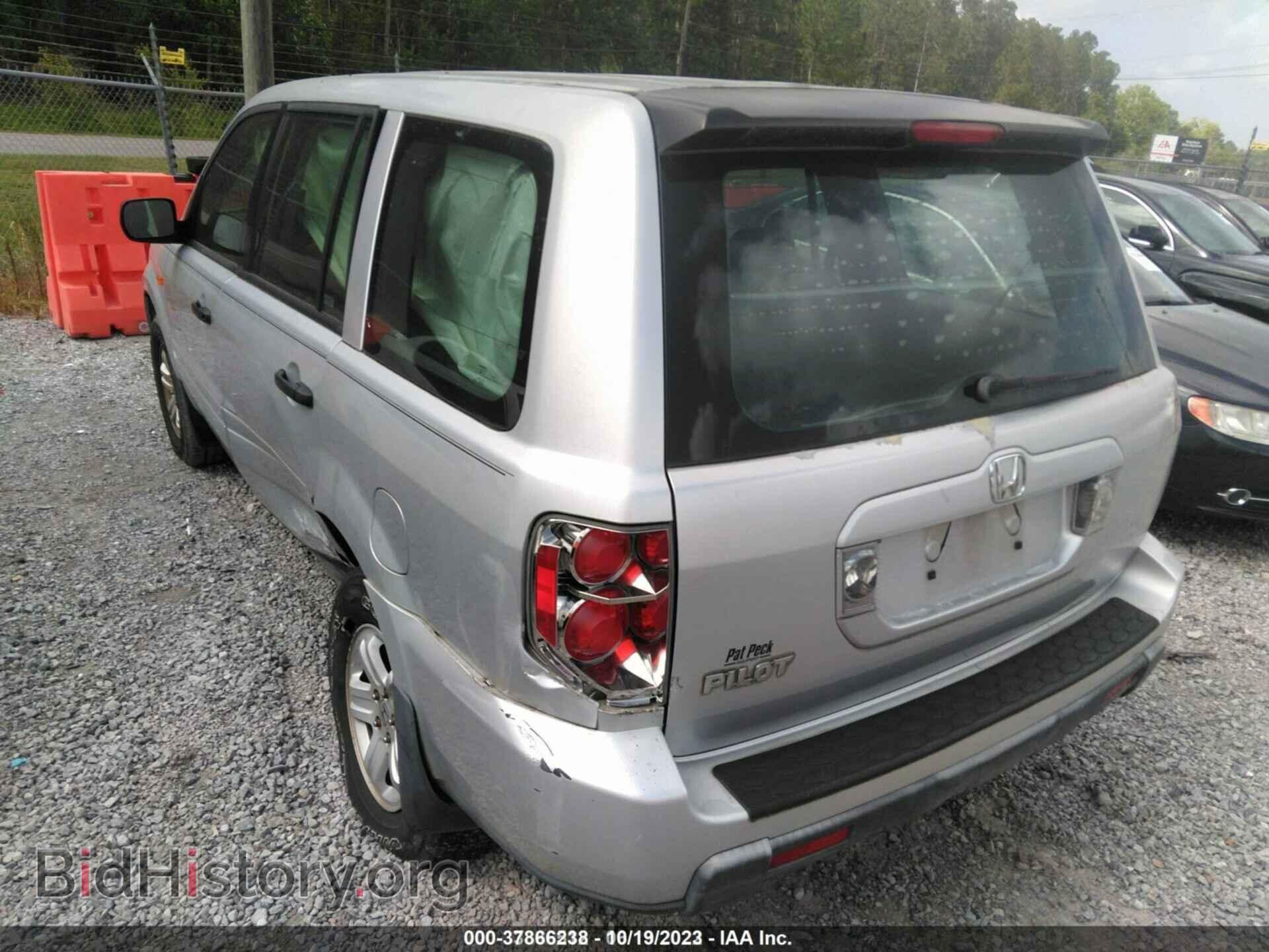 2006 HONDA PILOT - VIN: 5FNYF28186B009565 - Фото 3