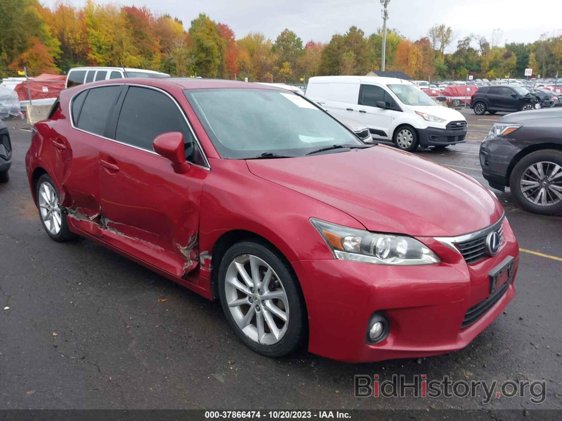 Photo JTHKD5BH2D2172438 - LEXUS CT 200H 2013