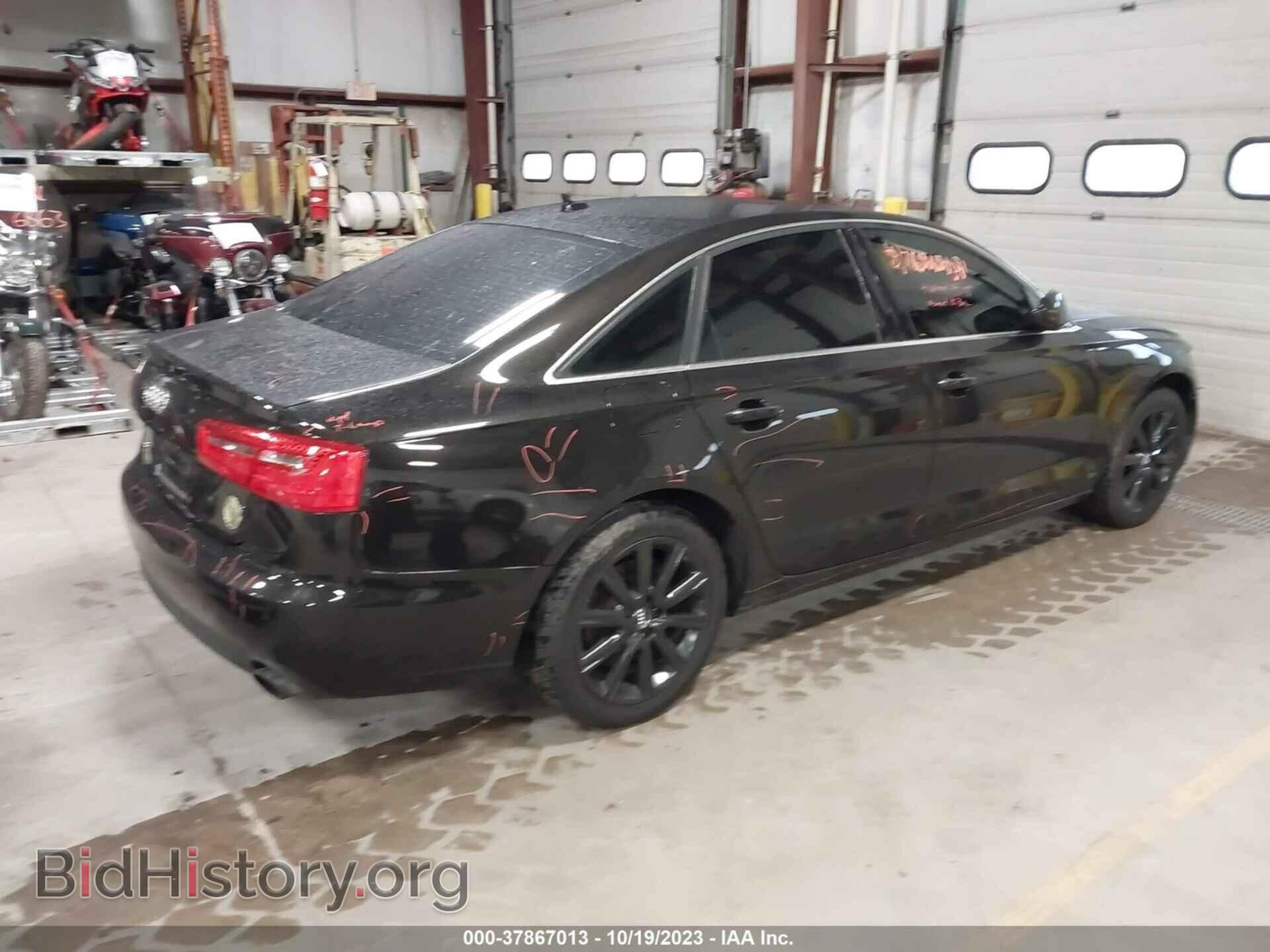 2013 AUDI A6 - VIN: WAUGFAFC4DN029656 - Фото 4