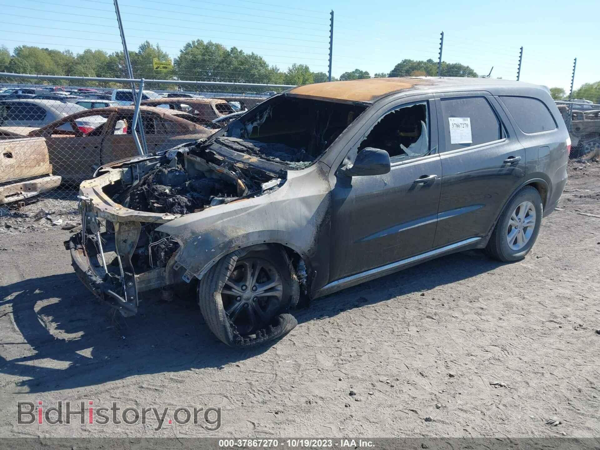 2012 DODGE DURANGO - VIN: 1C4RDJAG6CC317734 - Фото 2