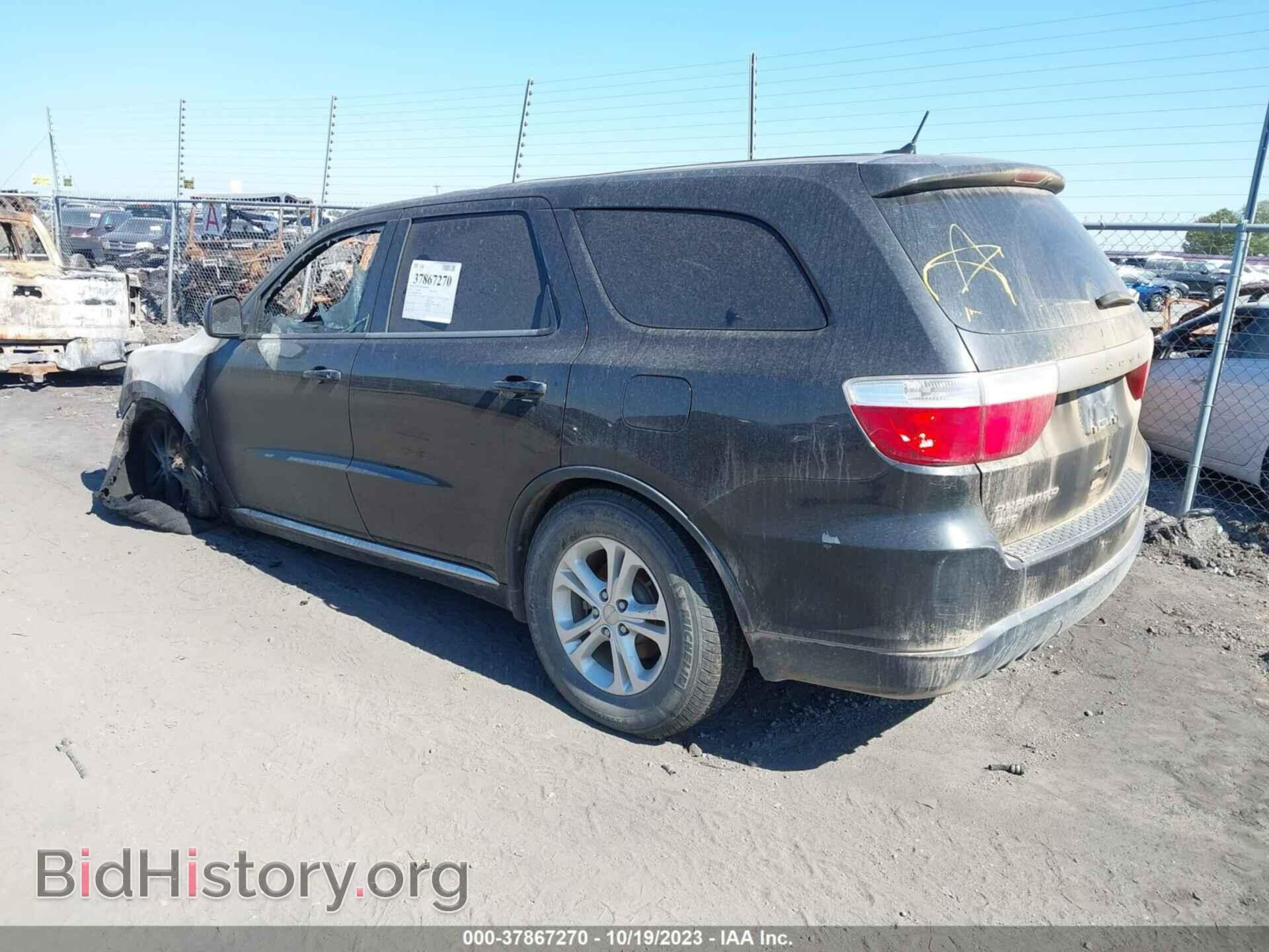 2012 DODGE DURANGO - VIN: 1C4RDJAG6CC317734 - Фото 3
