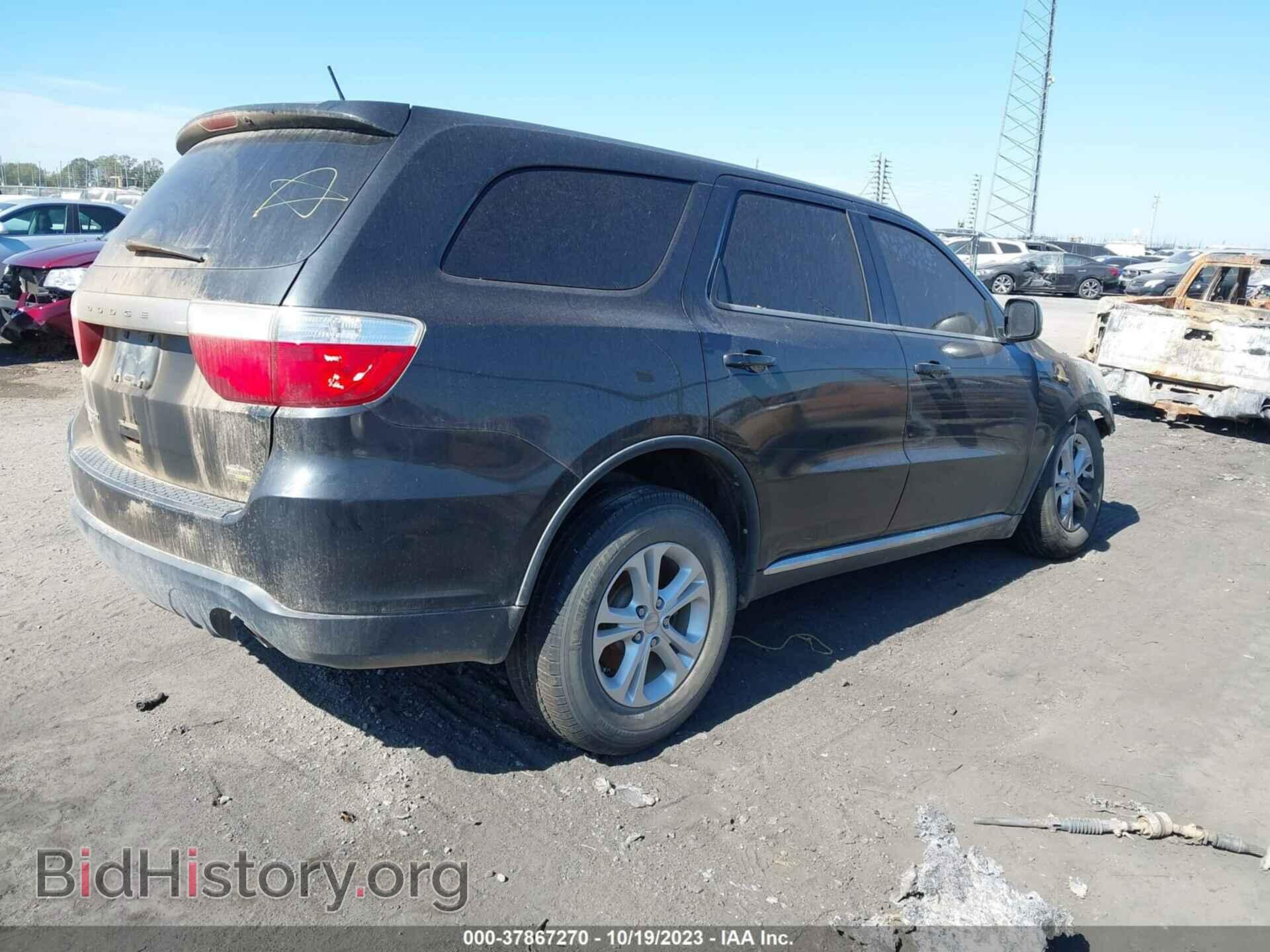 2012 DODGE DURANGO - VIN: 1C4RDJAG6CC317734 - Фото 4