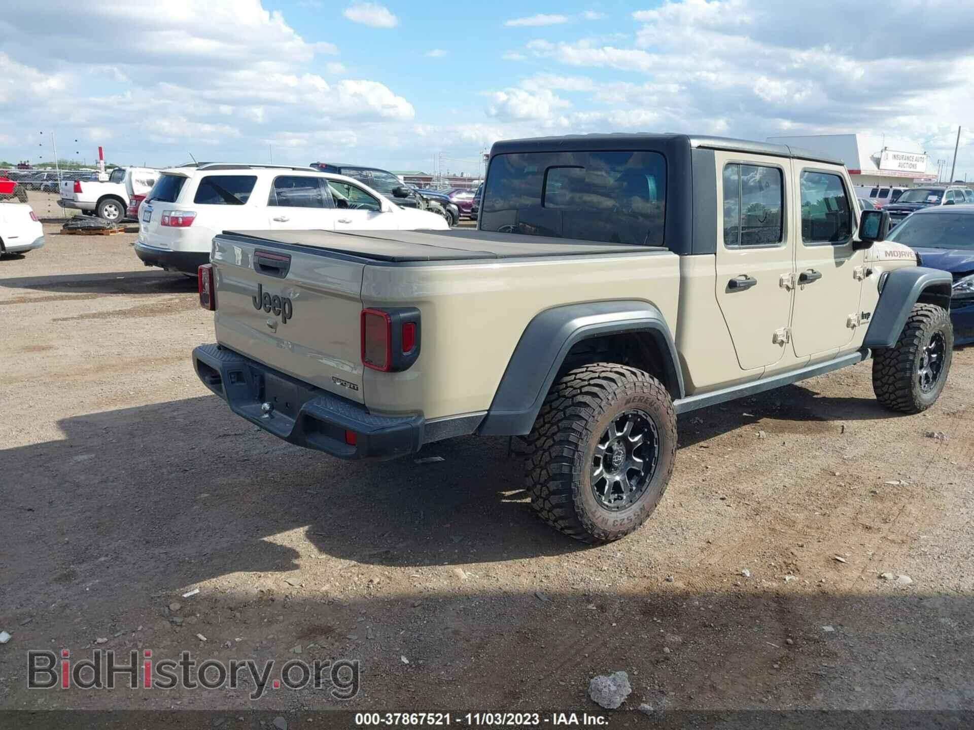 2020 JEEP GLADIATOR - VIN: 1C6HJTAG2LL203480 - Фото 4