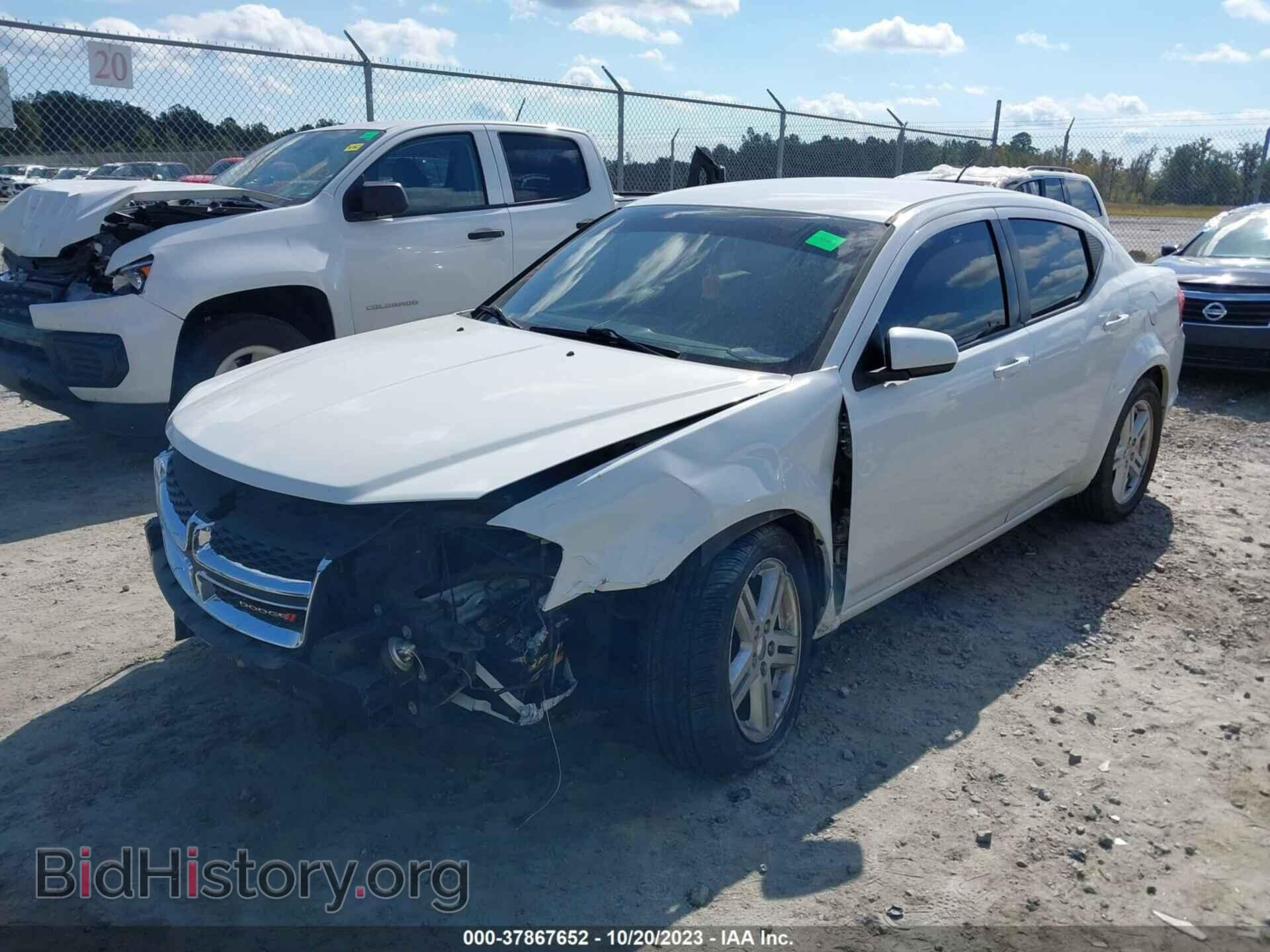 2013 DODGE AVENGER - VIN: 1C3CDZCB7DN621879 - Фото 2
