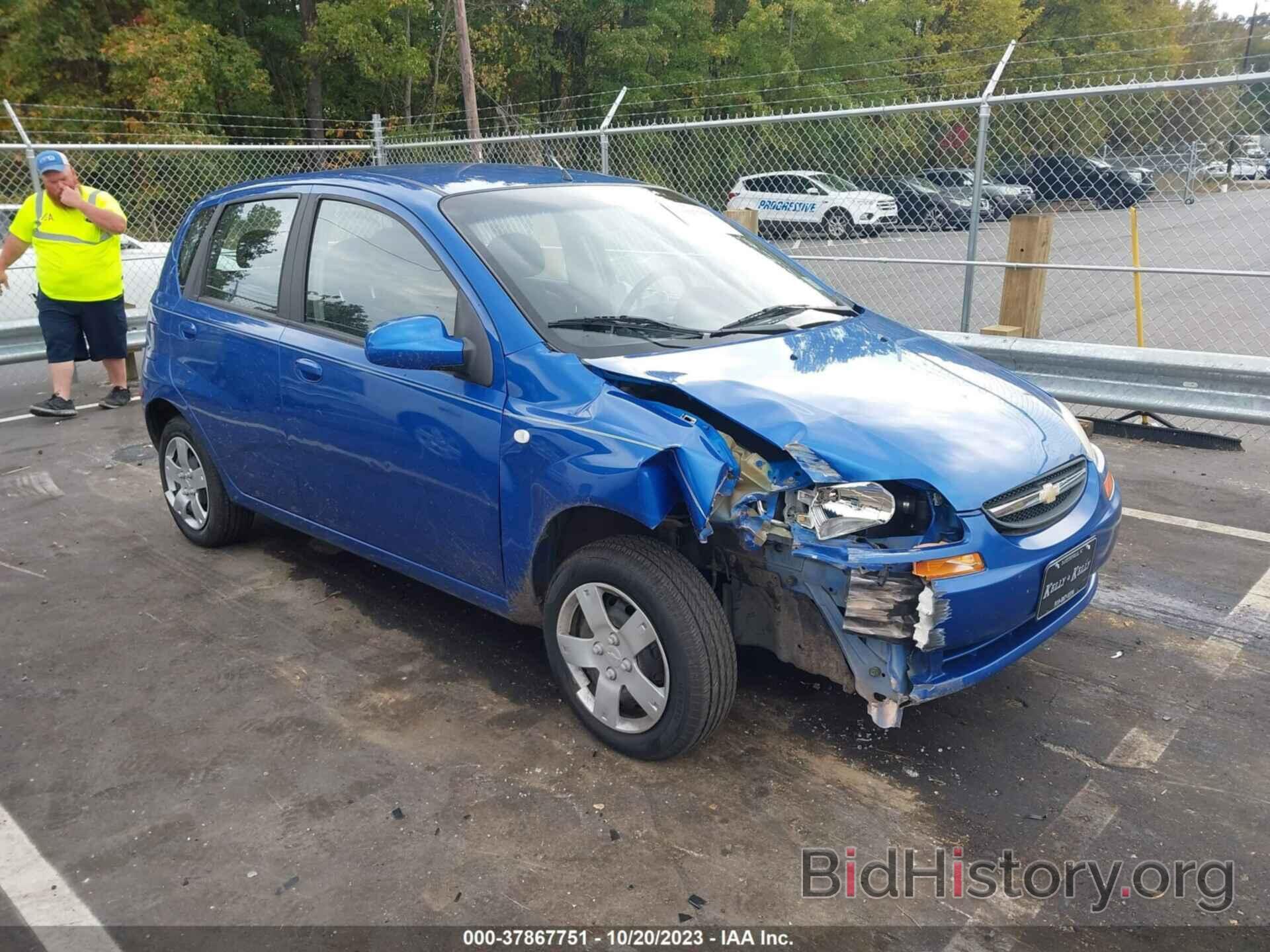 Photo KL1TD66696B540290 - CHEVROLET AVEO 2006