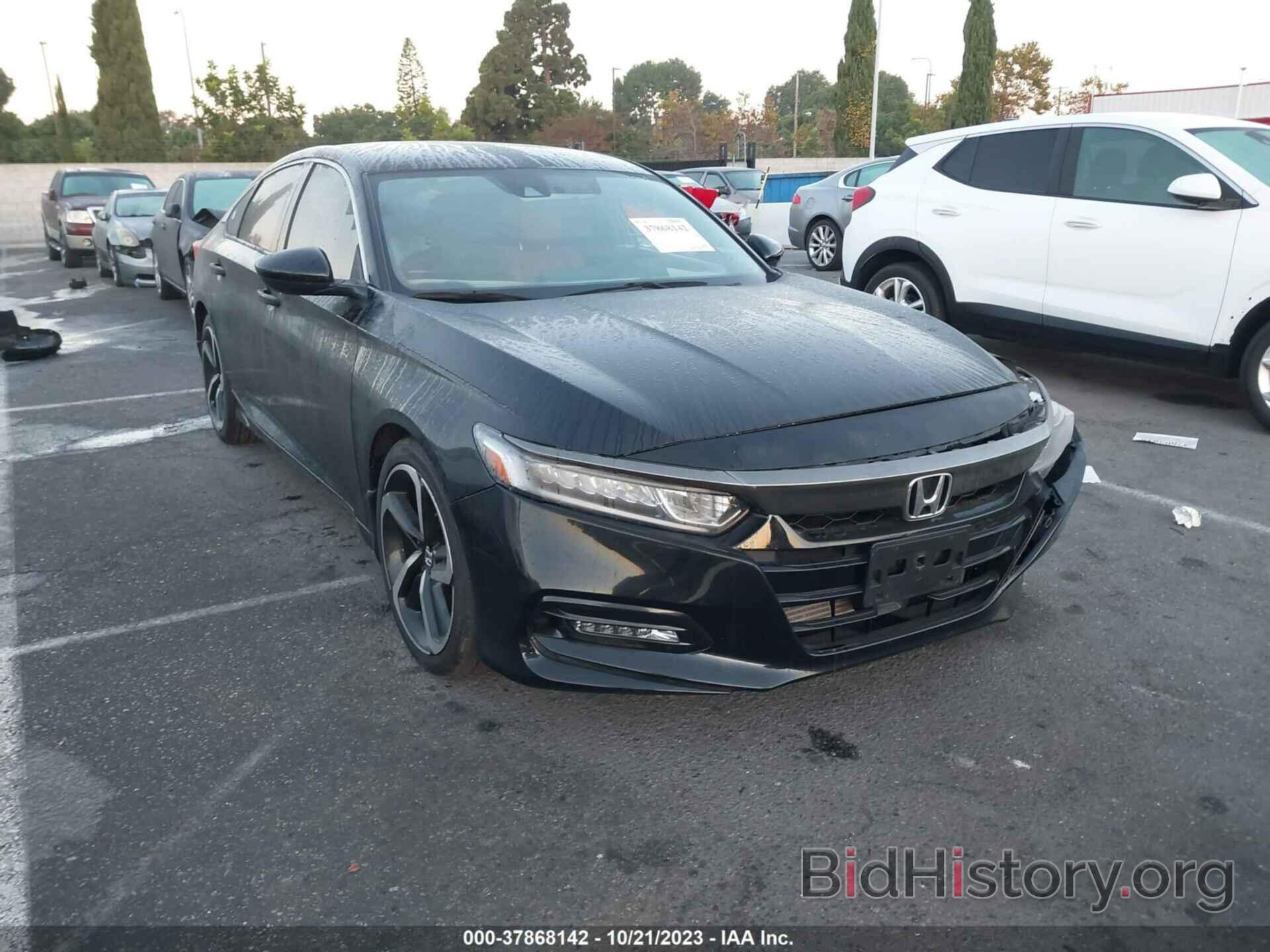 Photo 1HGCV1F38KA065862 - HONDA ACCORD SEDAN 2019