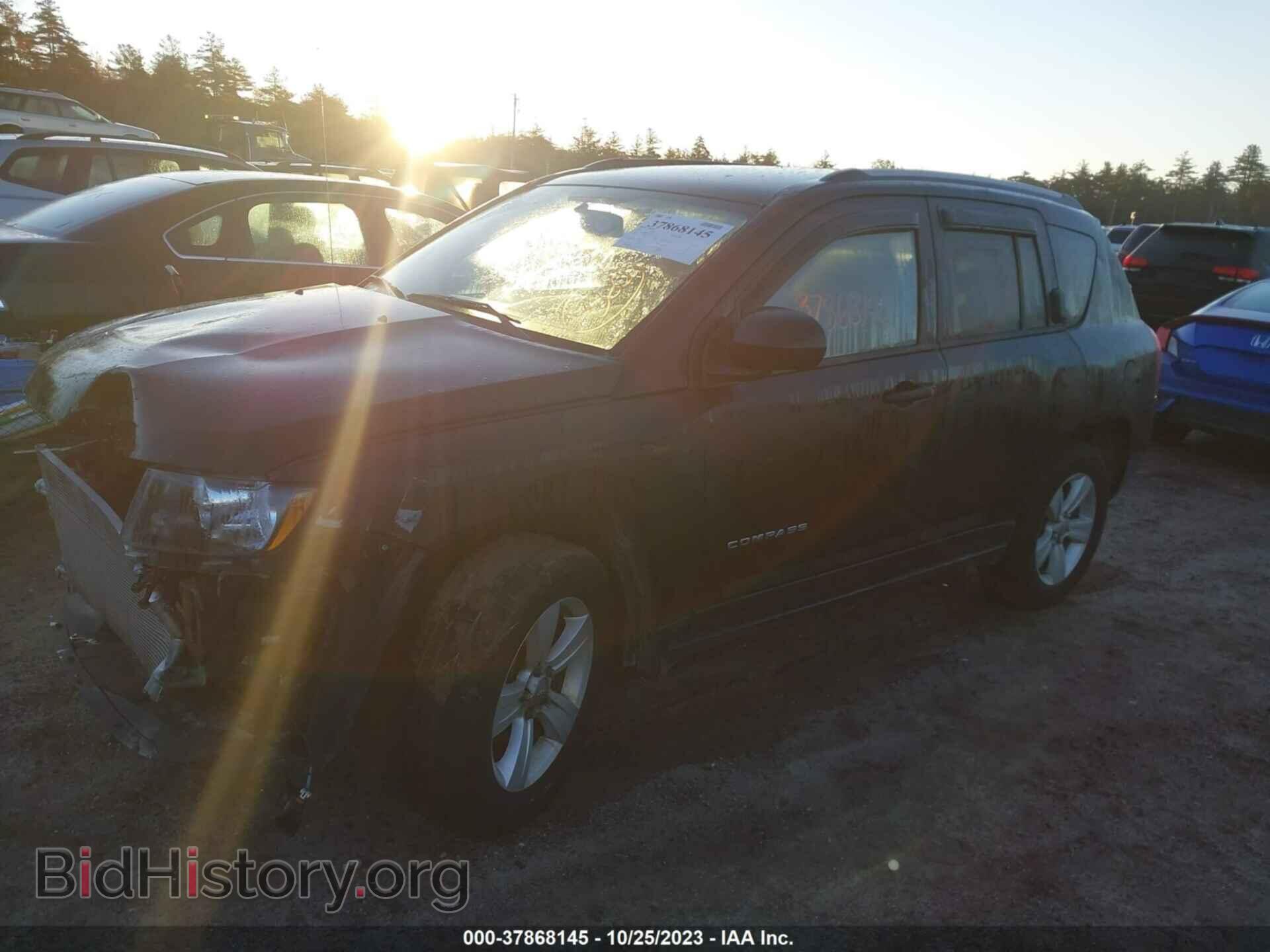 2016 JEEP COMPASS - VIN: 1C4NJDBB1GD510224 - Фото 2