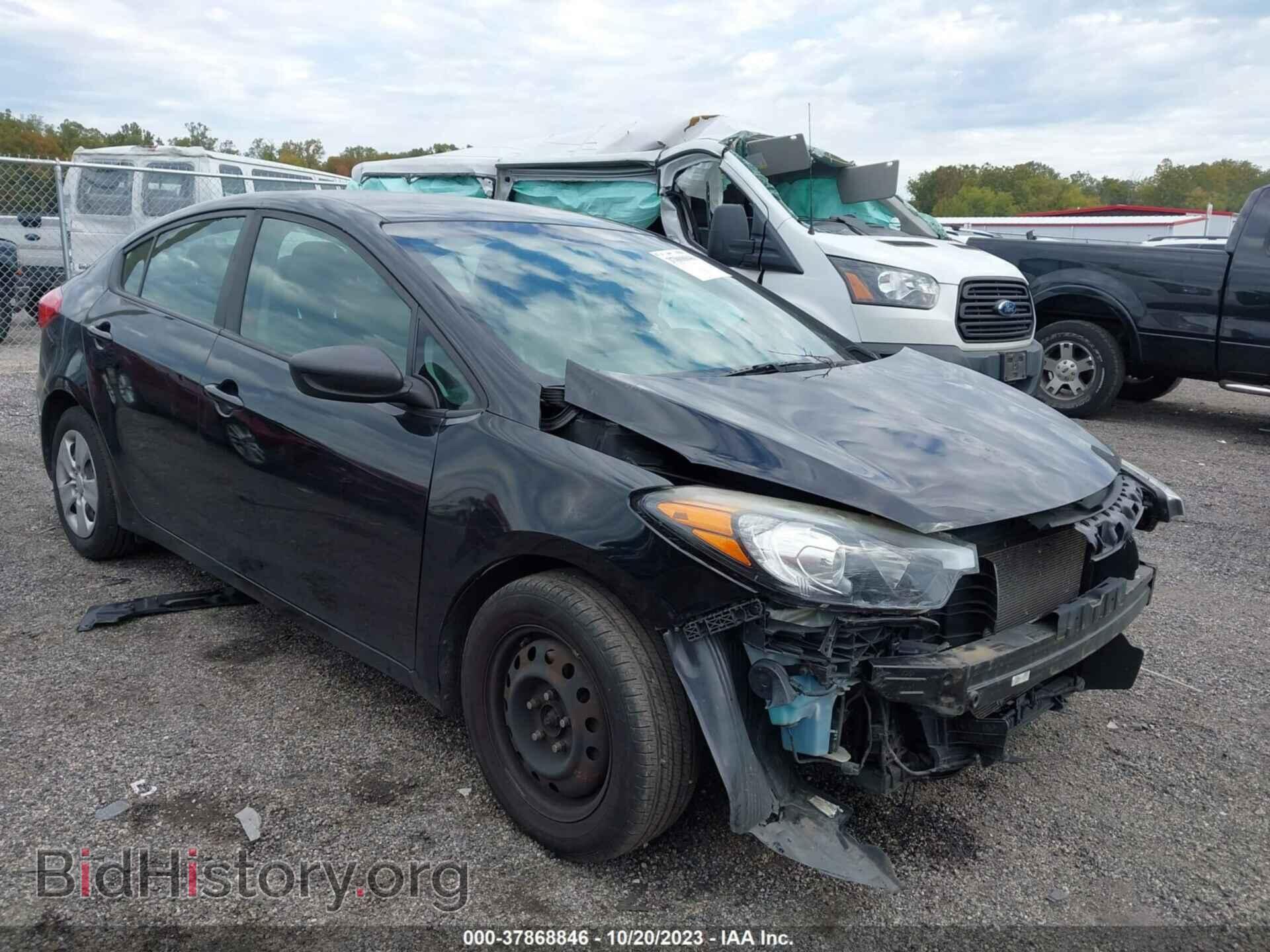 Фотография KNAFK4A65G5609383 - KIA FORTE 2016