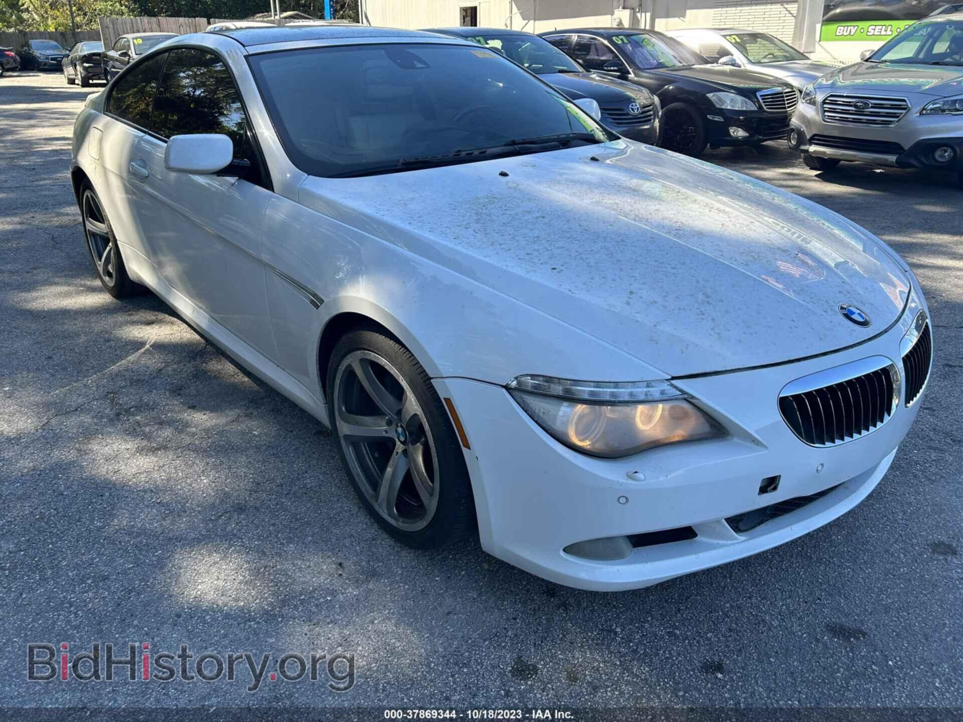 Фотография WBAEA53549CV92339 - BMW 650 2009