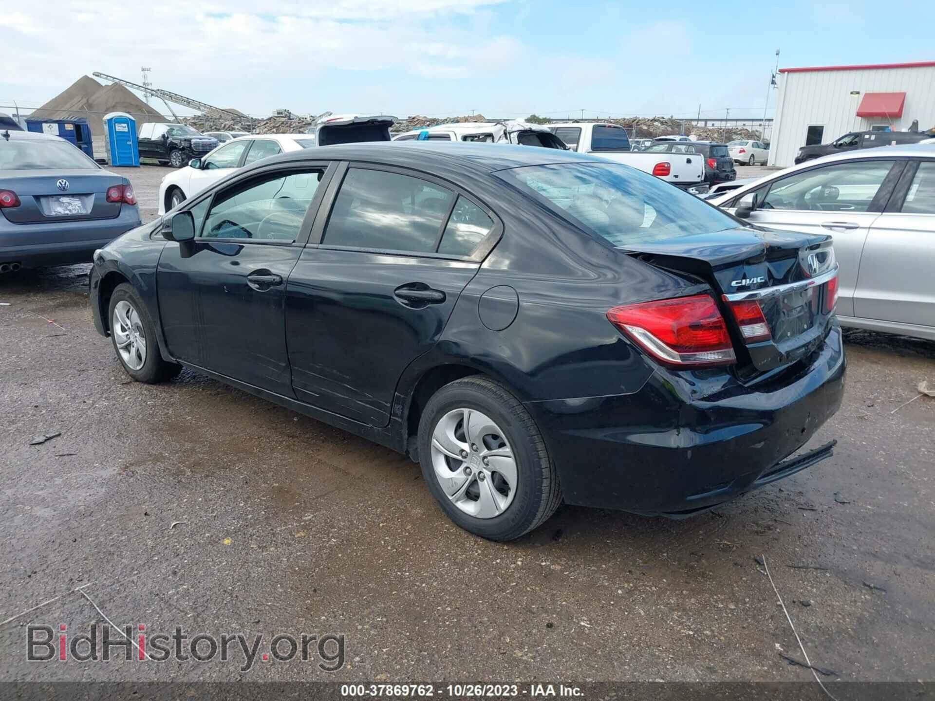 2013 HONDA CIVIC - VIN: 19XFB2F52DE043870 - Фото 3