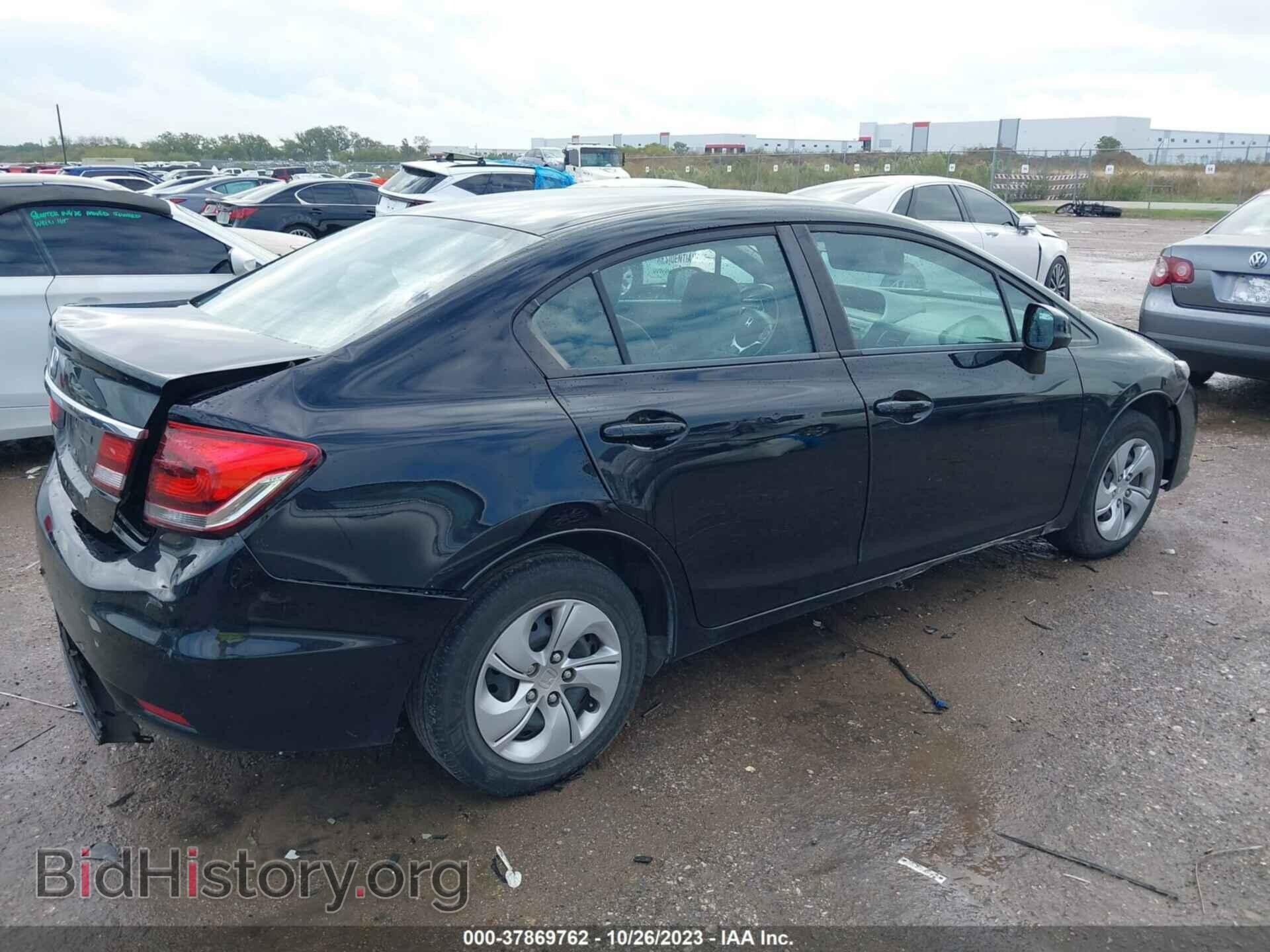 2013 HONDA CIVIC - VIN: 19XFB2F52DE043870 - Фото 4