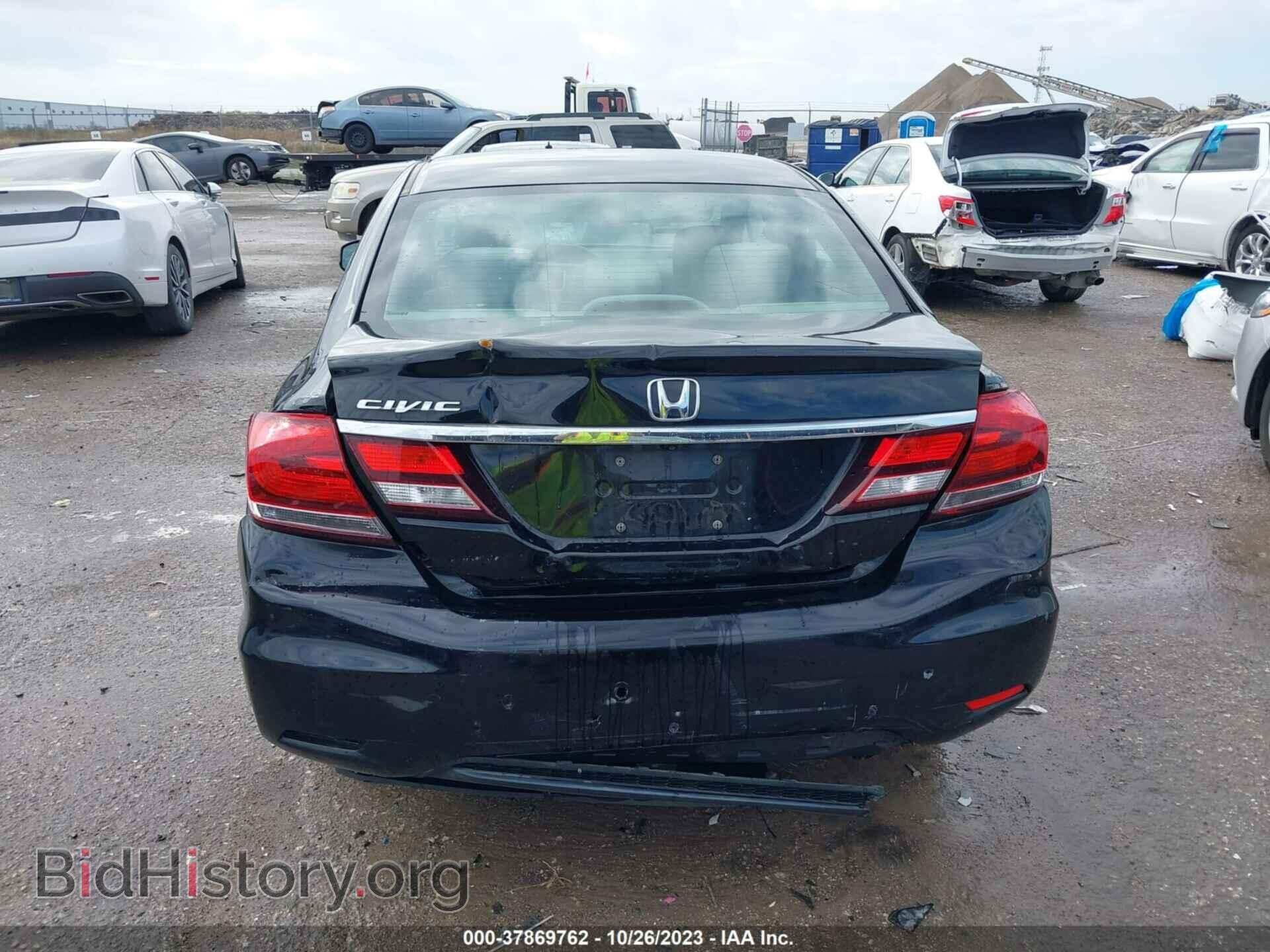 2013 HONDA CIVIC - VIN: 19XFB2F52DE043870 - Фото 6