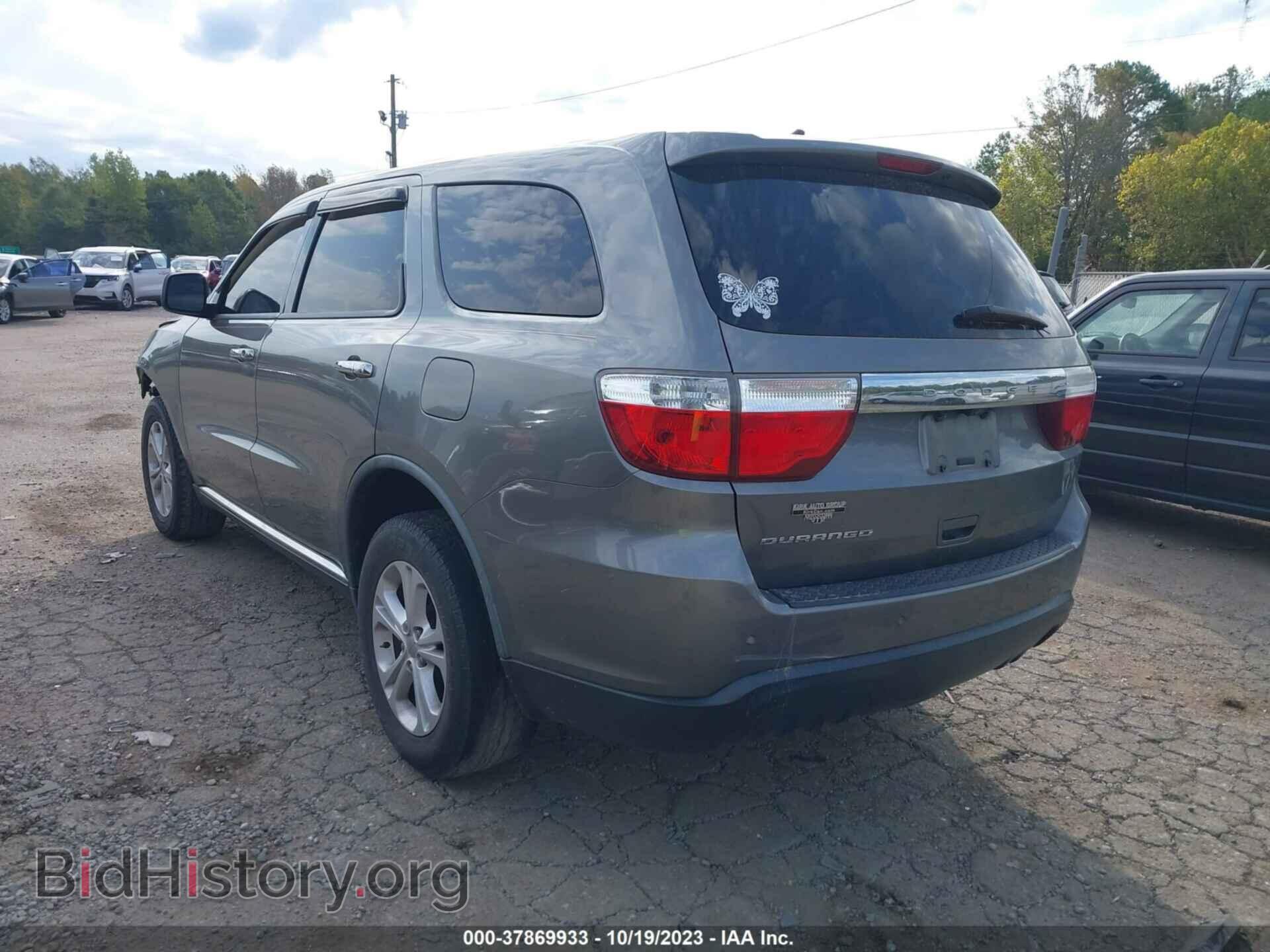 2012 DODGE DURANGO - VIN: 1C4RDHAG0CC195607 - Фото 3