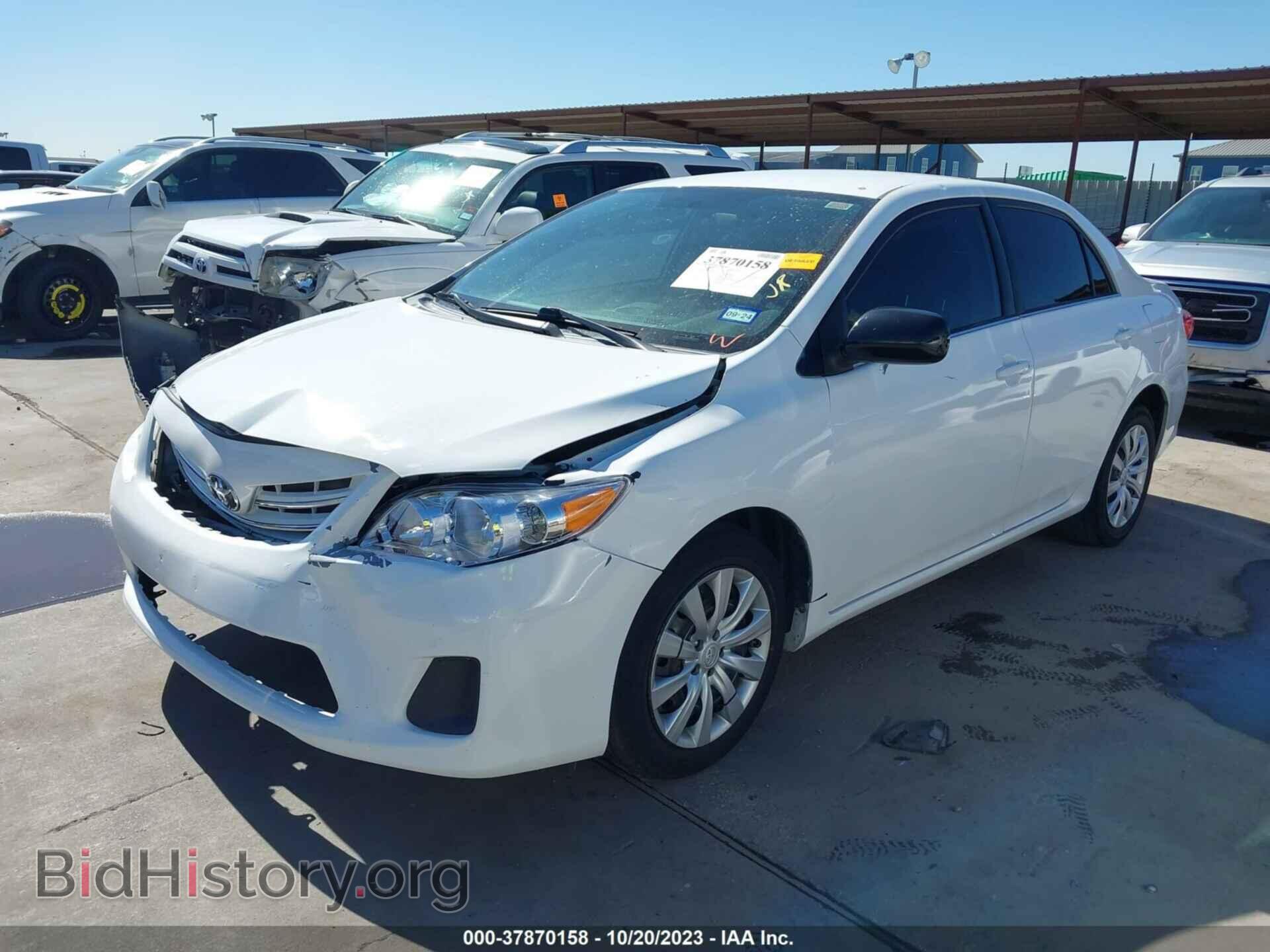 2013 TOYOTA COROLLA - VIN: 5YFBU4EEXDP110719 - Фото 2