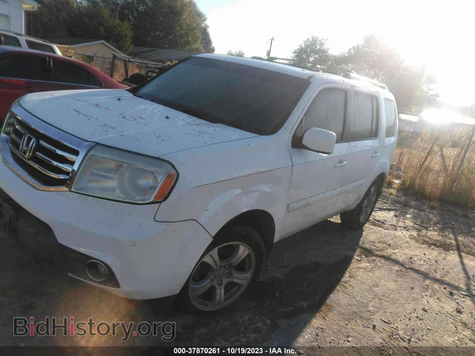 2014 HONDA PILOT - VIN: 5FNYF3H69EB023345 - Фото 2