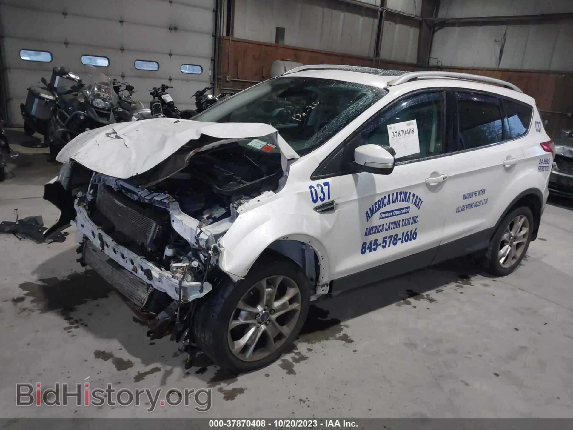 2014 FORD ESCAPE - VIN: 1FMCU9J99EUC96912 - Фото 2